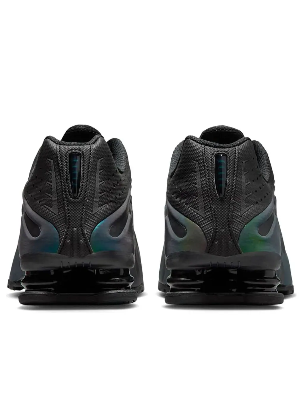 Кроссовки Nike Shox R4 'Black Seaweed Light' — изображение 3 из 6, черный