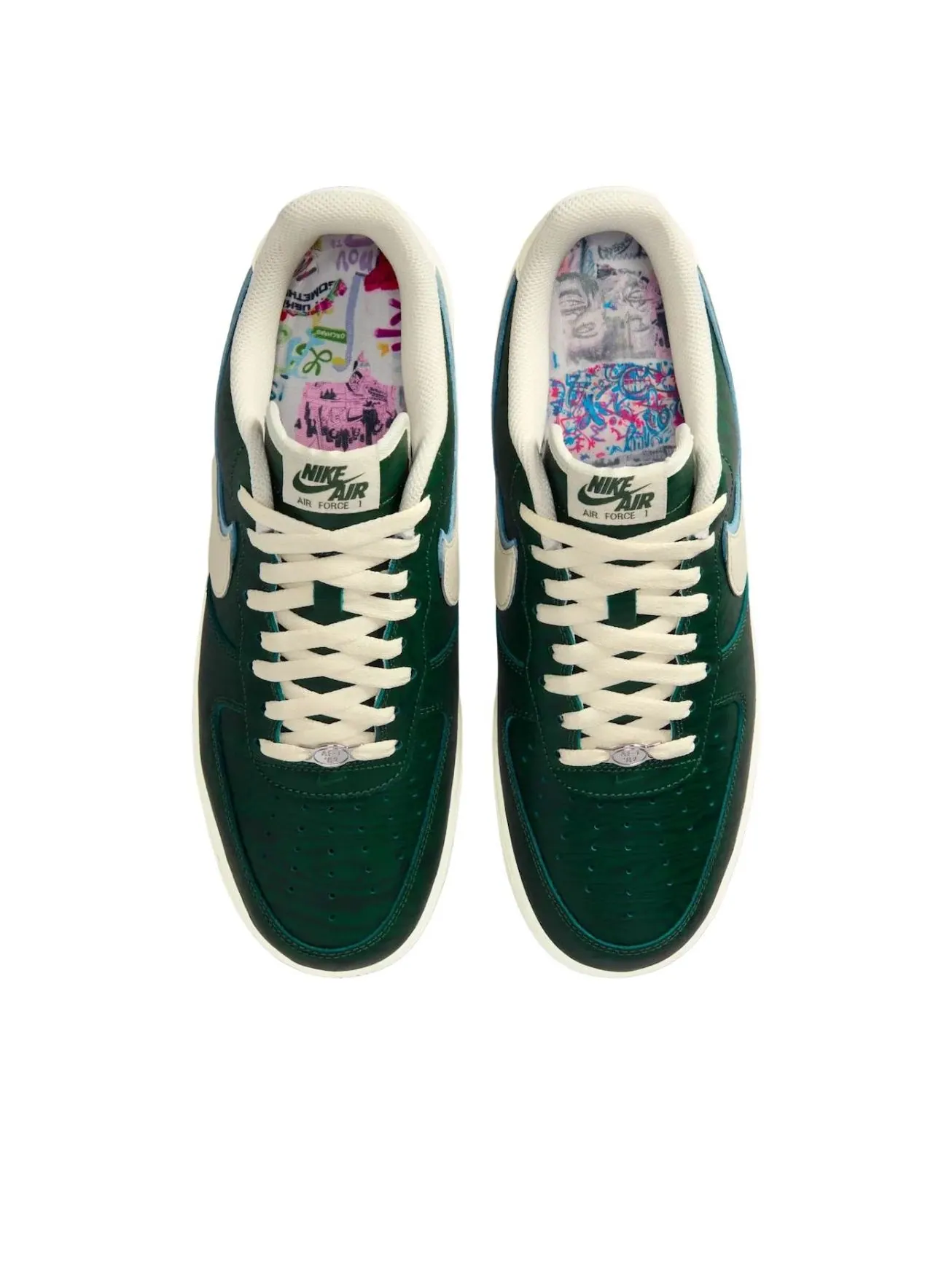 Кроссовки Nike x LAAMS Air Force 1 'Please Post Bills' — изображение 3 из 5