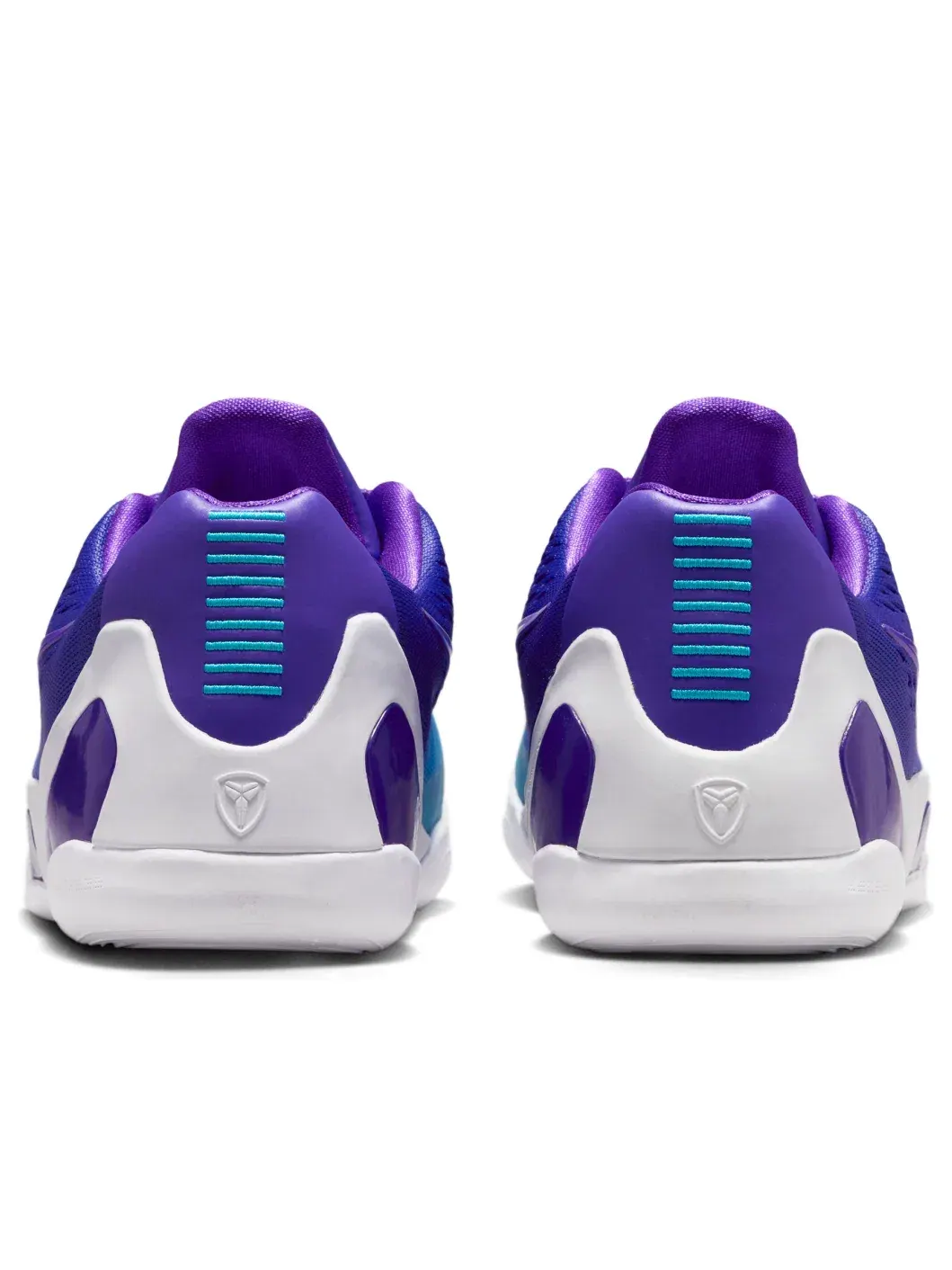 Детские кроссовки с шнуровкой Kobe 9 Low EM Hornets Nike — изображение 4 из 7, фиолетовый