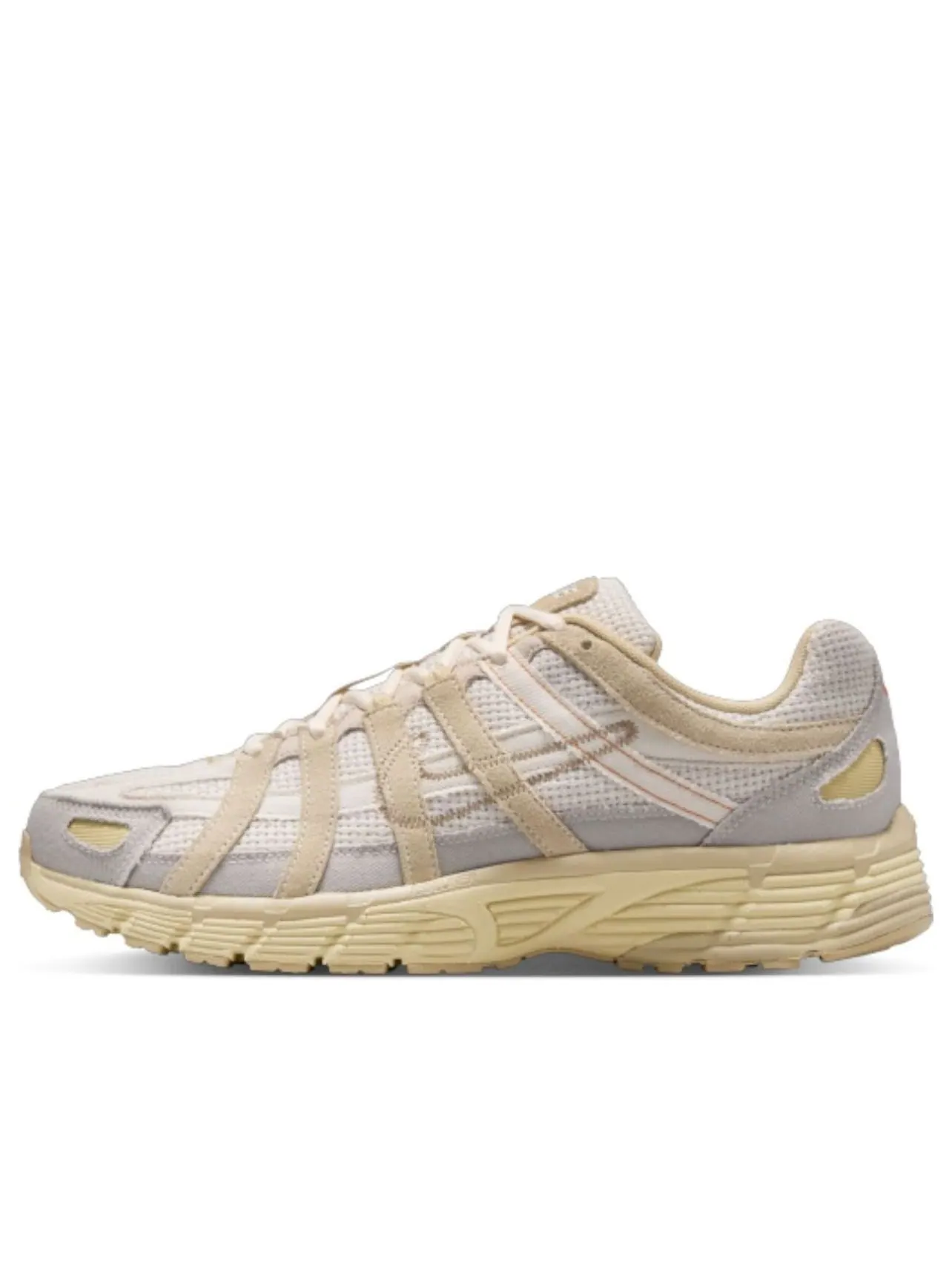 Кроссовки Nike P-6000 'College Grey Khaki Pale Ivory' — изображение 1 из 5, серый