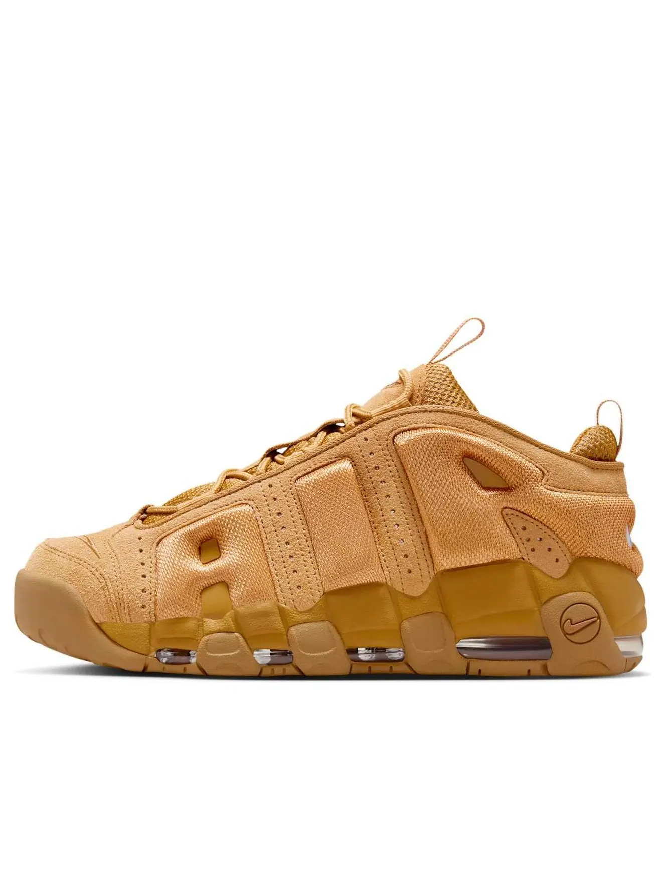 Кроссовки Nike Air More Uptempo Low 'Wheat' — изображение 1 из 6, коричневый