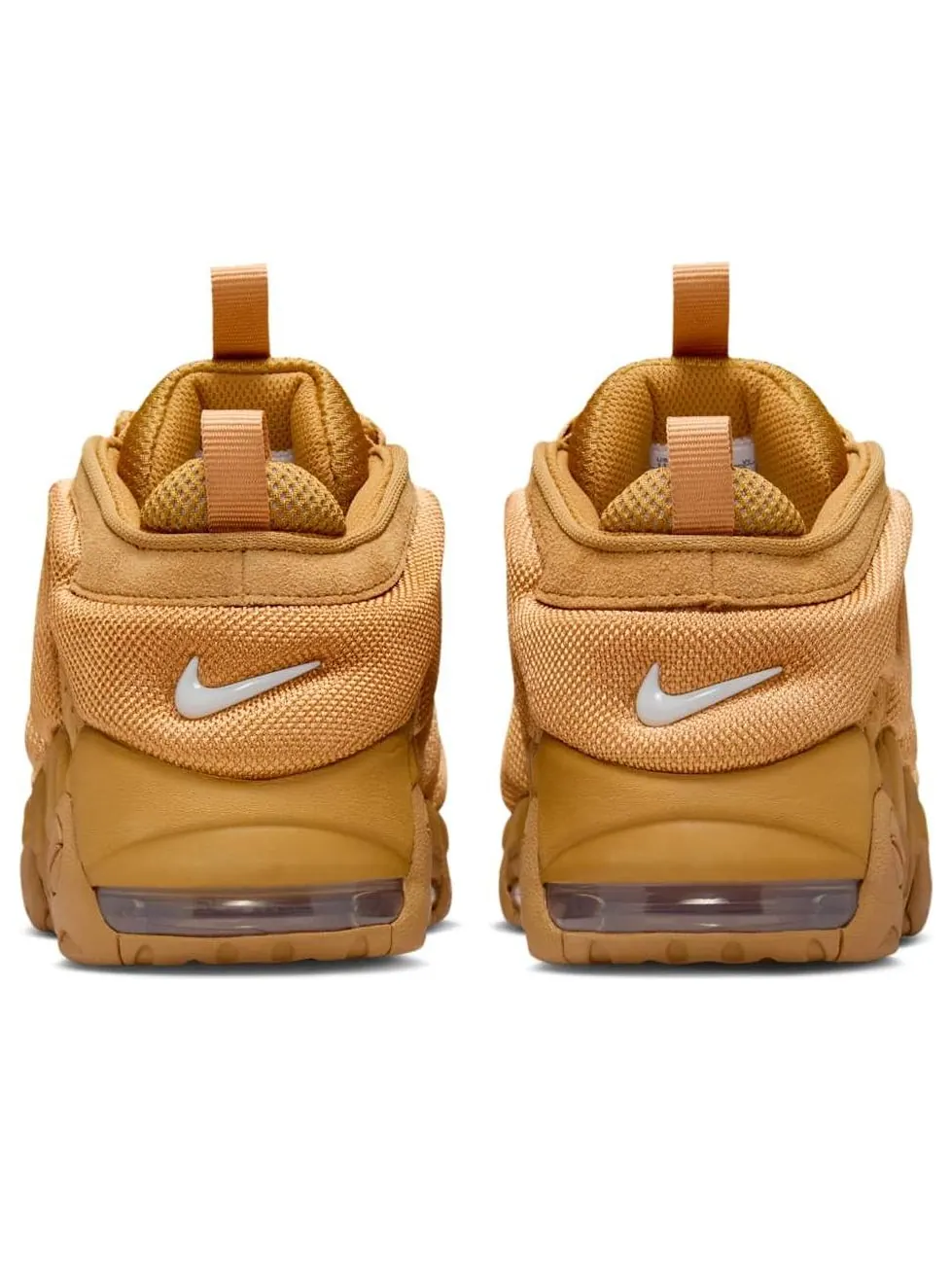 Кроссовки Nike Air More Uptempo Low 'Wheat' — изображение 3 из 6, коричневый
