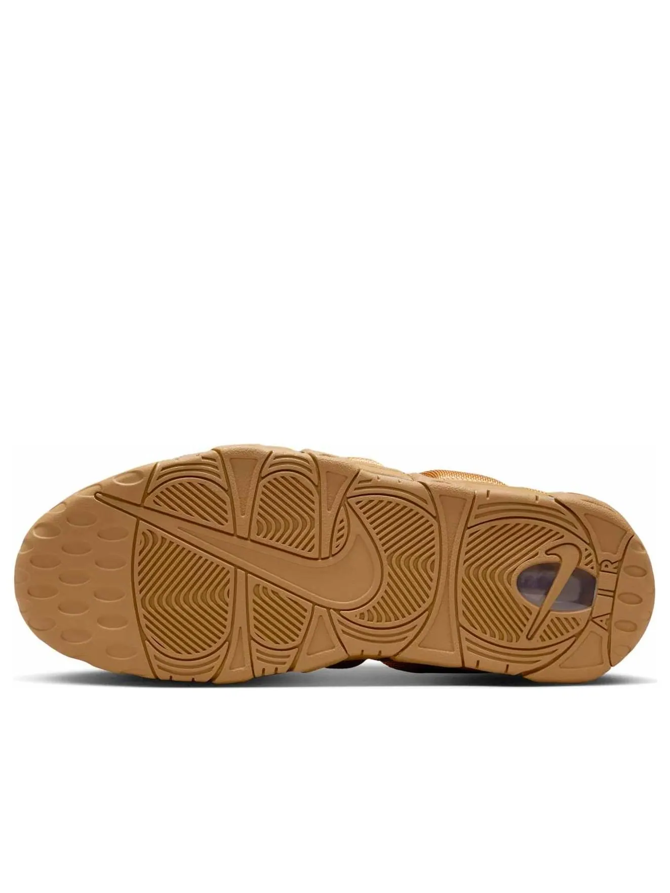Кроссовки Nike Air More Uptempo Low 'Wheat' — изображение 5 из 6, коричневый