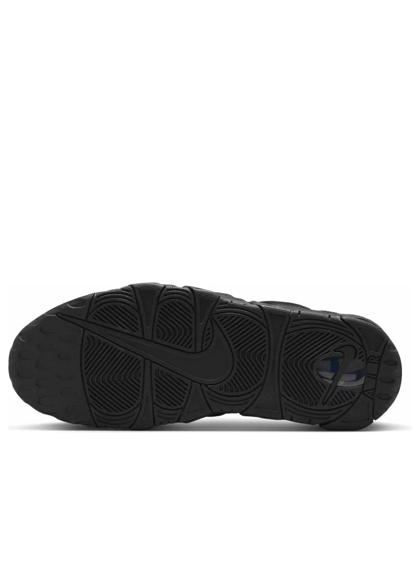 Кроссовки Nike Air More Uptempo Low 'Black' — изображение 5 из 6, черный
