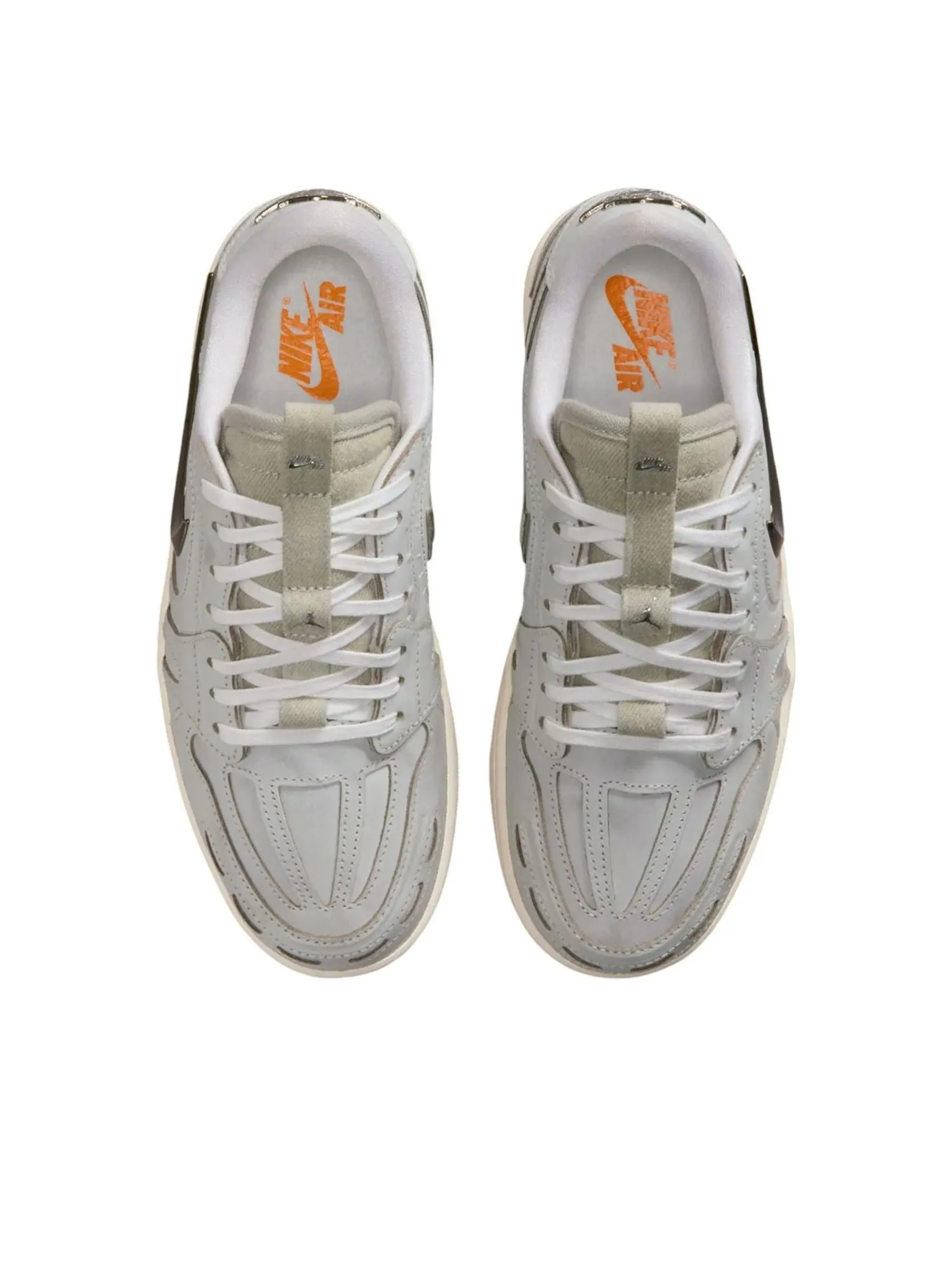 Кроссовки (WMNS) Air Jordan 1 Low Method Of Make v3 'Summit White' — изображение 2 из 6, белый
