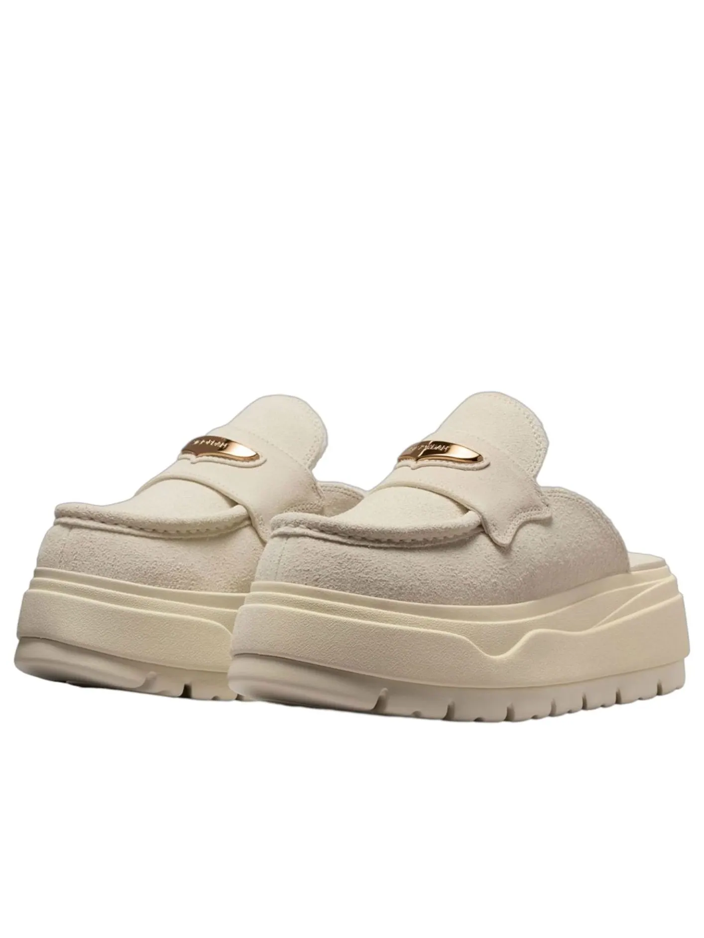 Сандалии (WMNS) Air Jordan Mule 'Soft Pearl' — изображение 2 из 5, белый
