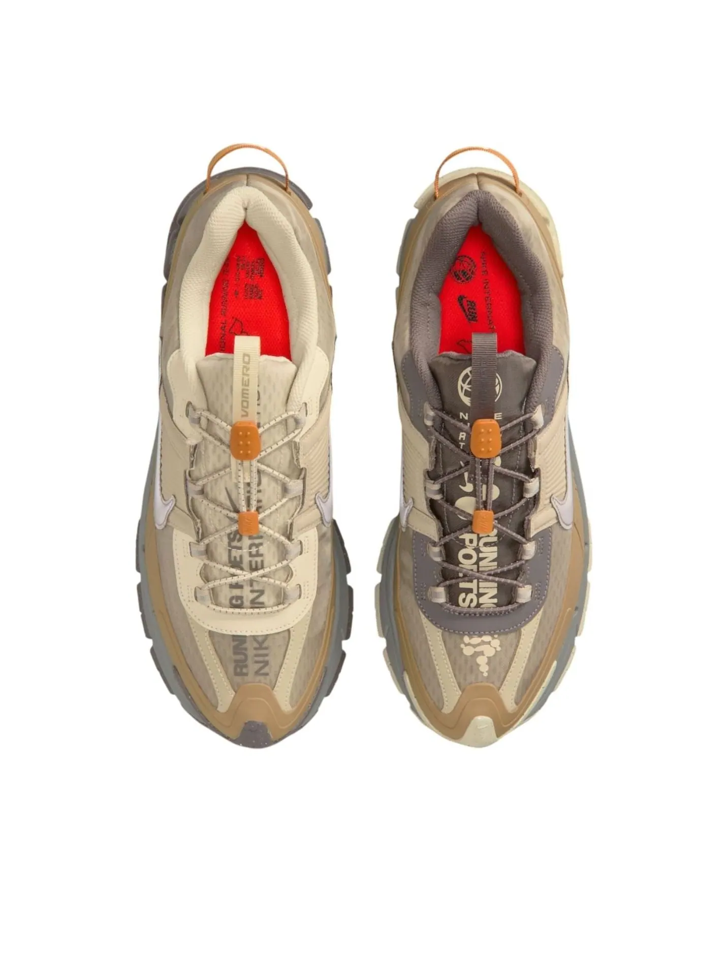 Кроссовки Nike Vomero 5 Roam 'Running Poets' — изображение 4 из 6, бежевый