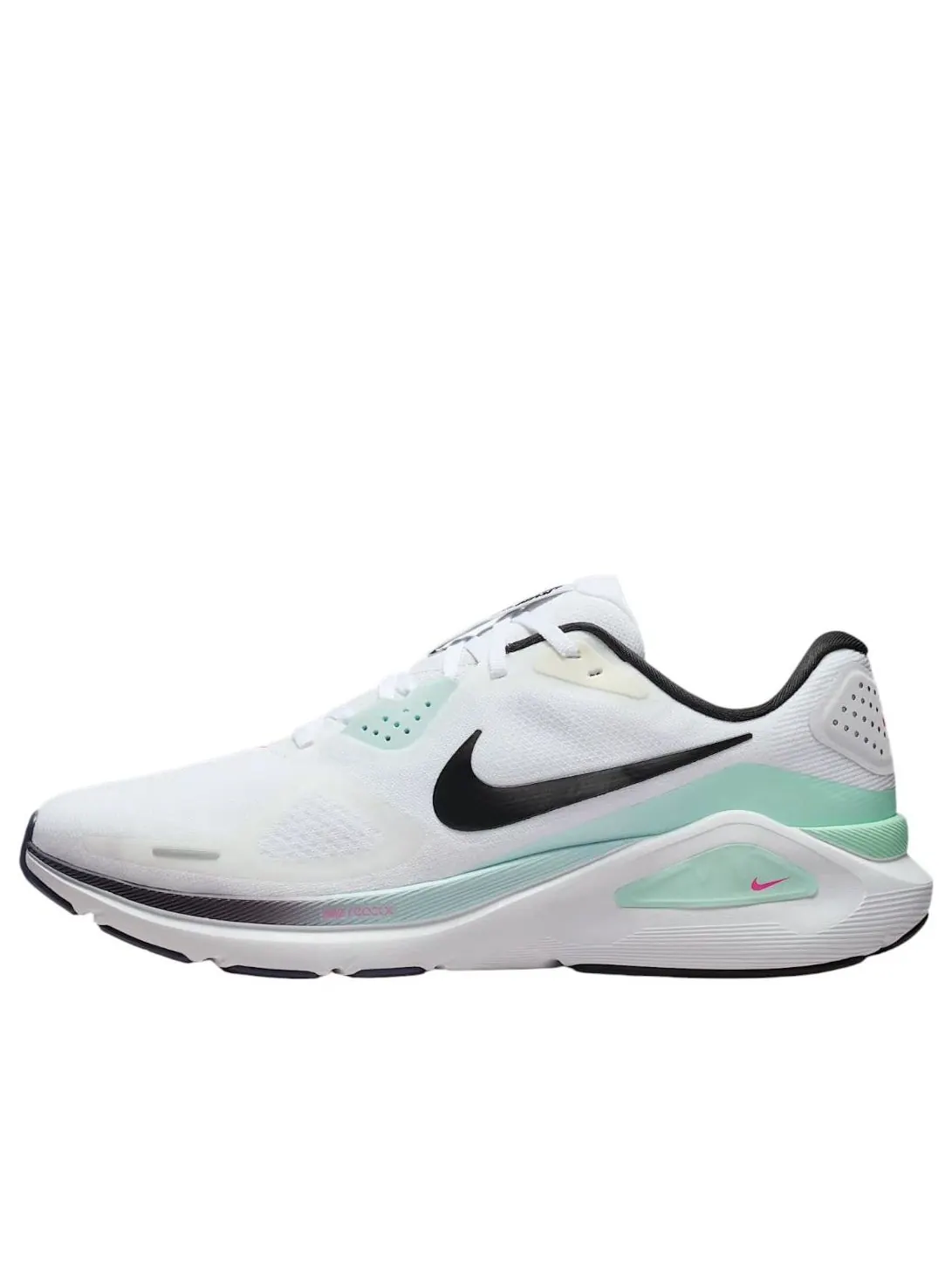 Кроссовки Nike Structure 26 'White Black Hyper Pink Mint' — изображение 1 из 5, белый