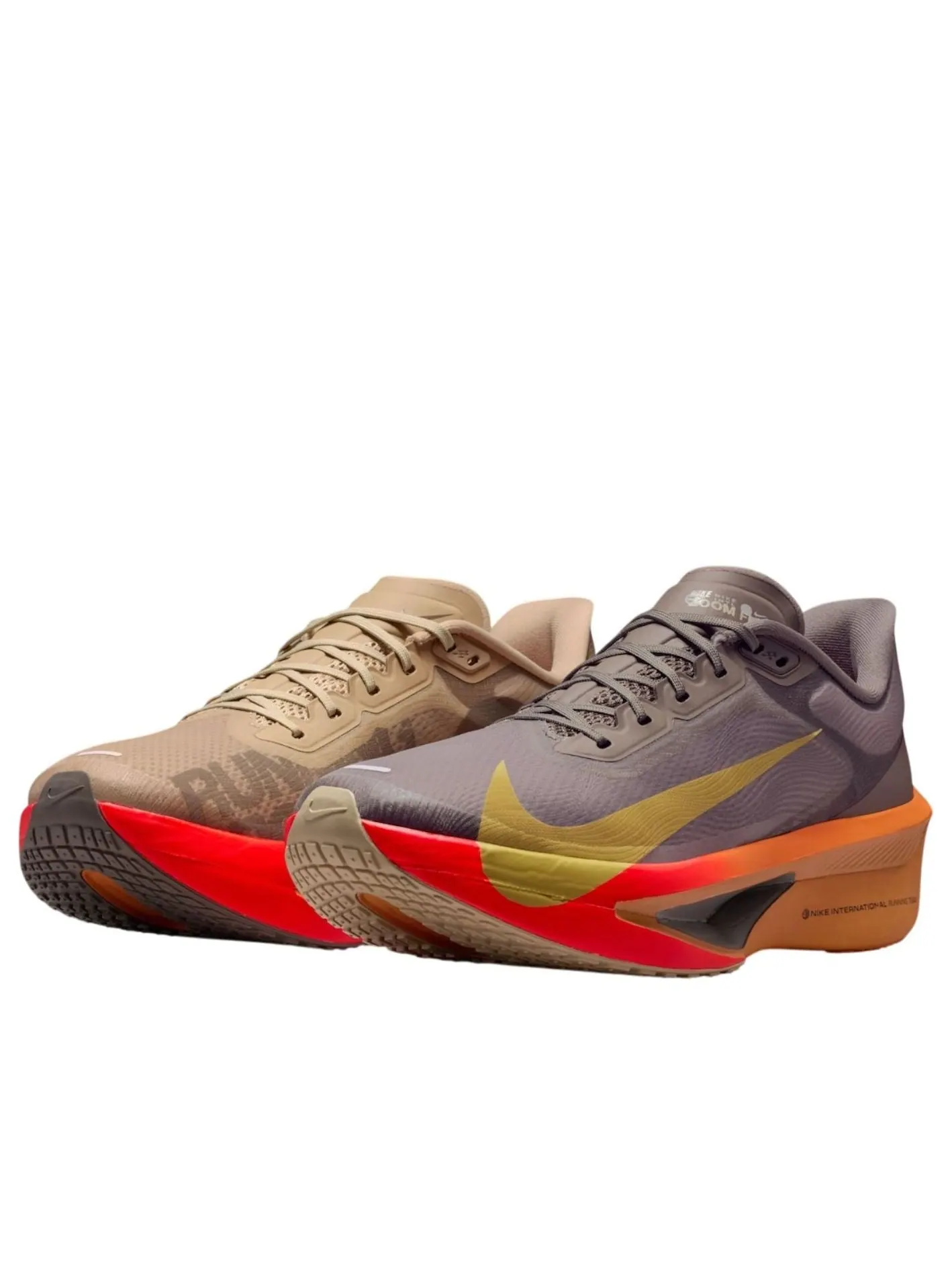 Кроссовки Nike Zoom Fly 6 'Running Poets' — изображение 3 из 6, бежевый