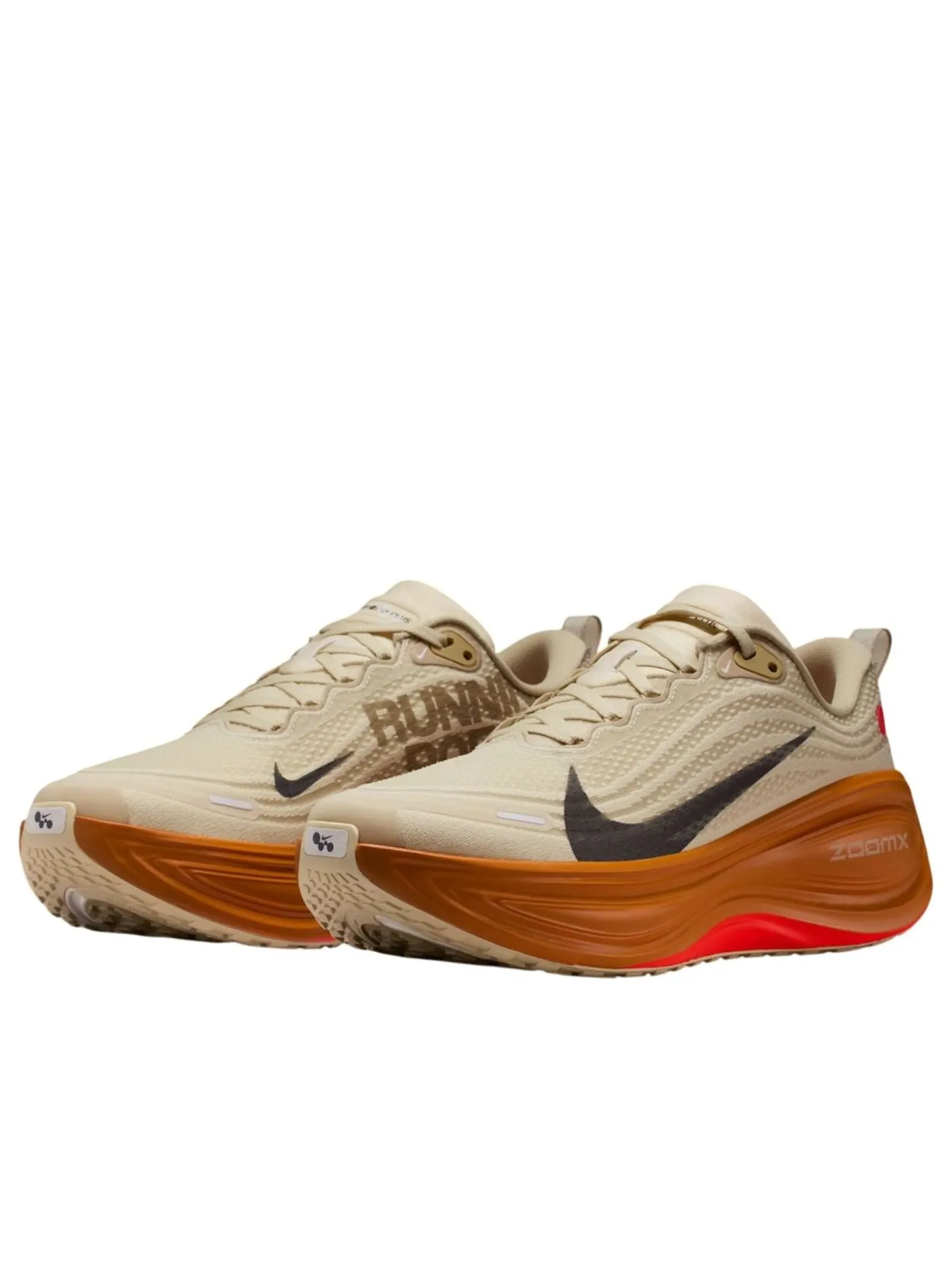 Кроссовки Nike Vomero Plus 'Running Poets' — изображение 3 из 6, бежевый