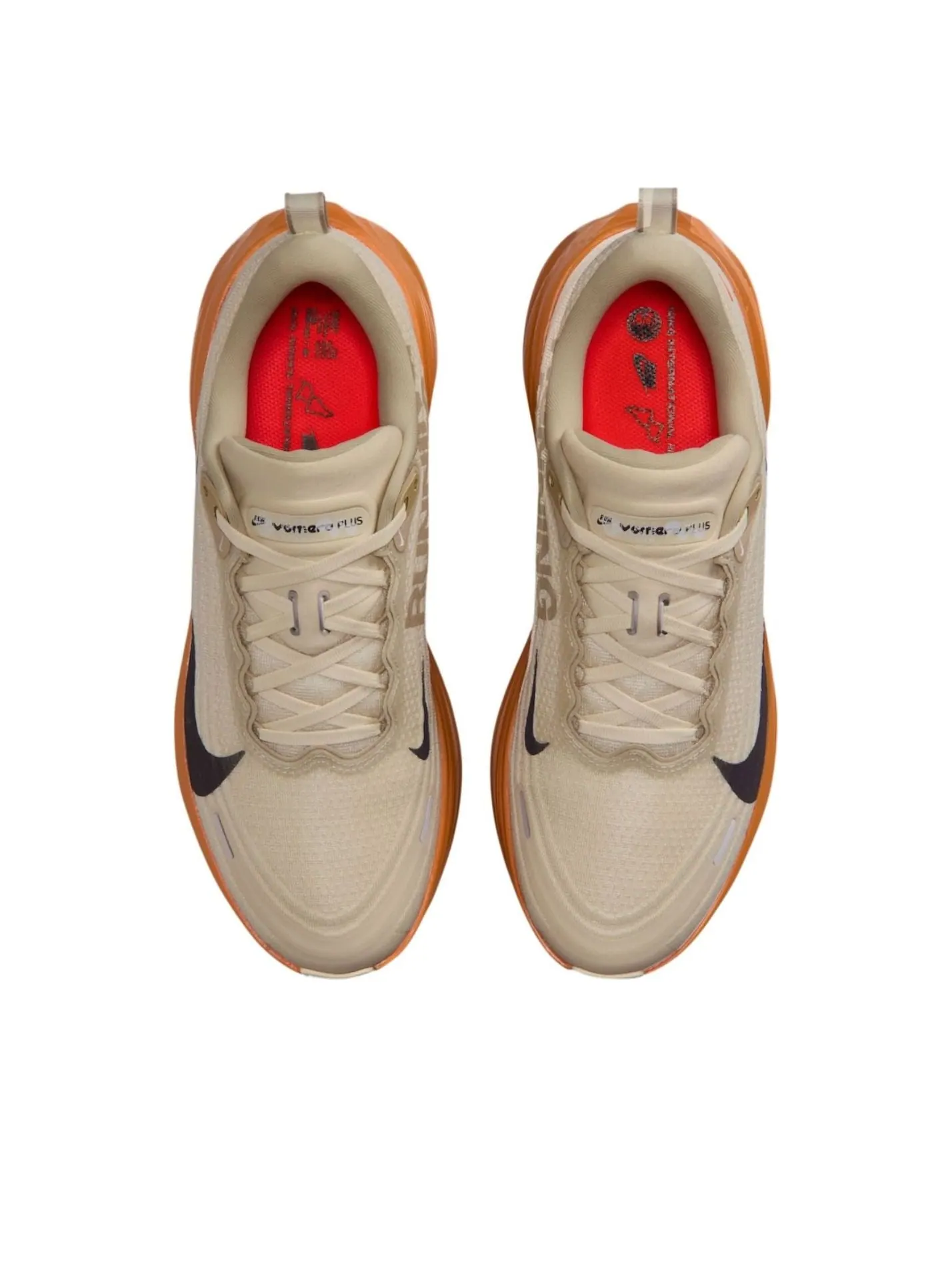 Кроссовки Nike Vomero Plus 'Running Poets' — изображение 4 из 6, бежевый