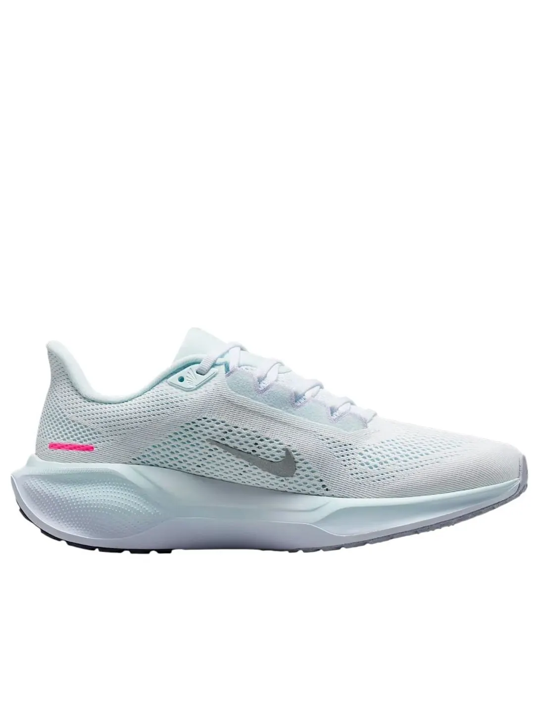 Кроссовки (WMNS) Nike Air Zoom Pegasus 41 'White Dark Raisin Glacier Blue Hyper Pink' — изображение 2 из 5, белый