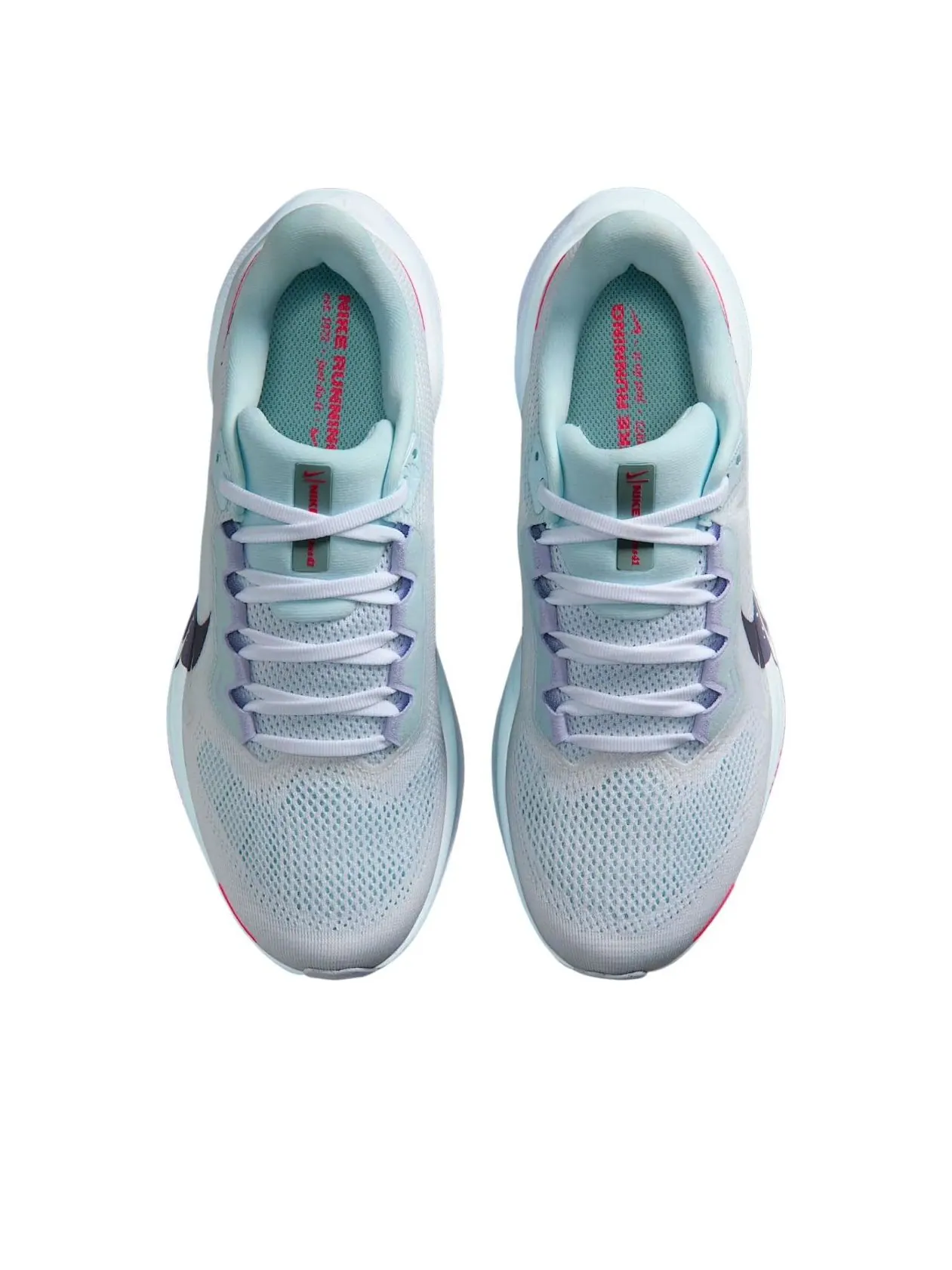 Кроссовки (WMNS) Nike Air Zoom Pegasus 41 'White Dark Raisin Glacier Blue Hyper Pink' — изображение 3 из 5, белый