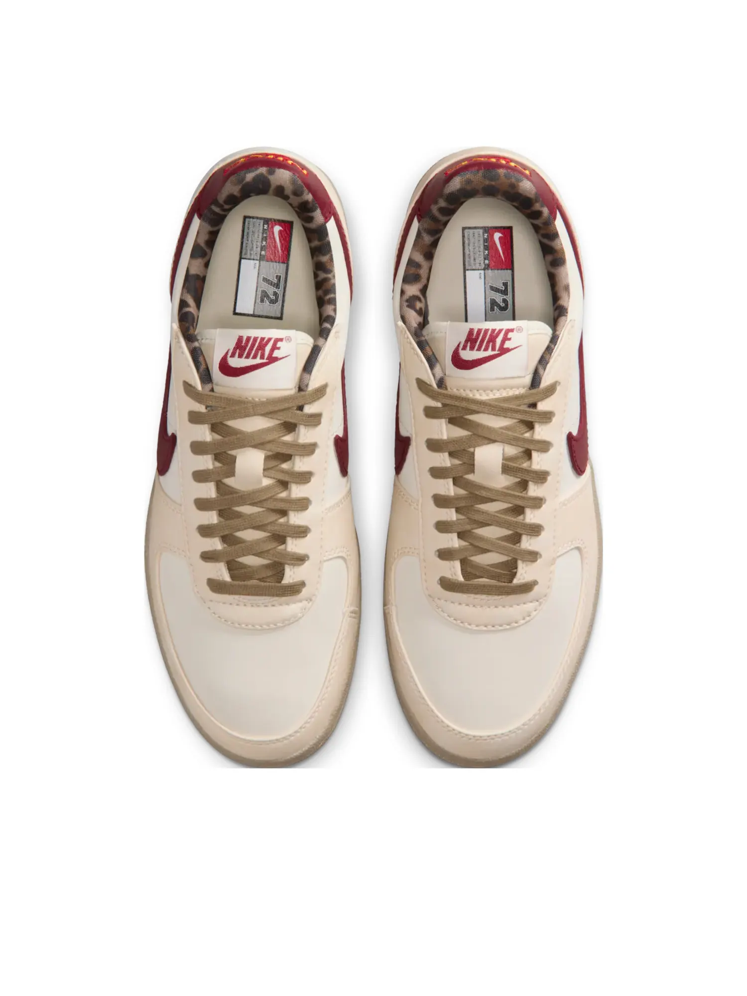 Кроссовки (WMNS) Nike Field General 'Leopard - Soft Pearl Team Red' — изображение 2 из 7, розовый