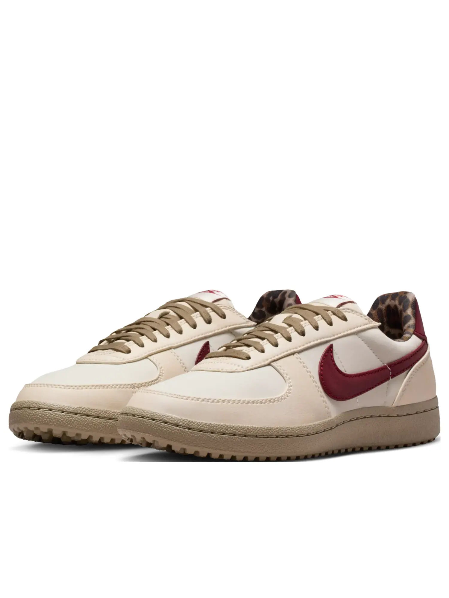 Кроссовки (WMNS) Nike Field General 'Leopard - Soft Pearl Team Red' — изображение 4 из 7, розовый