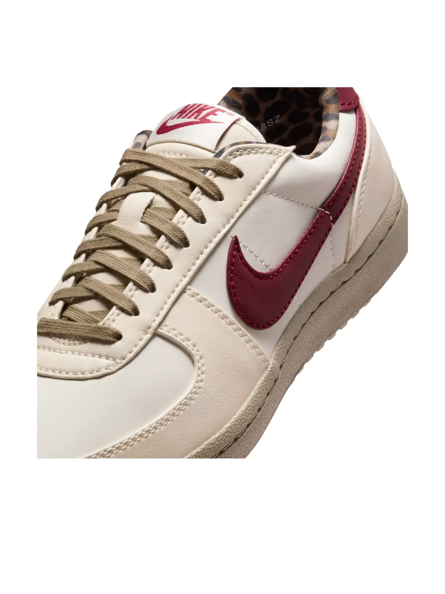 Кроссовки (WMNS) Nike Field General 'Leopard - Soft Pearl Team Red' — изображение 5 из 7, розовый