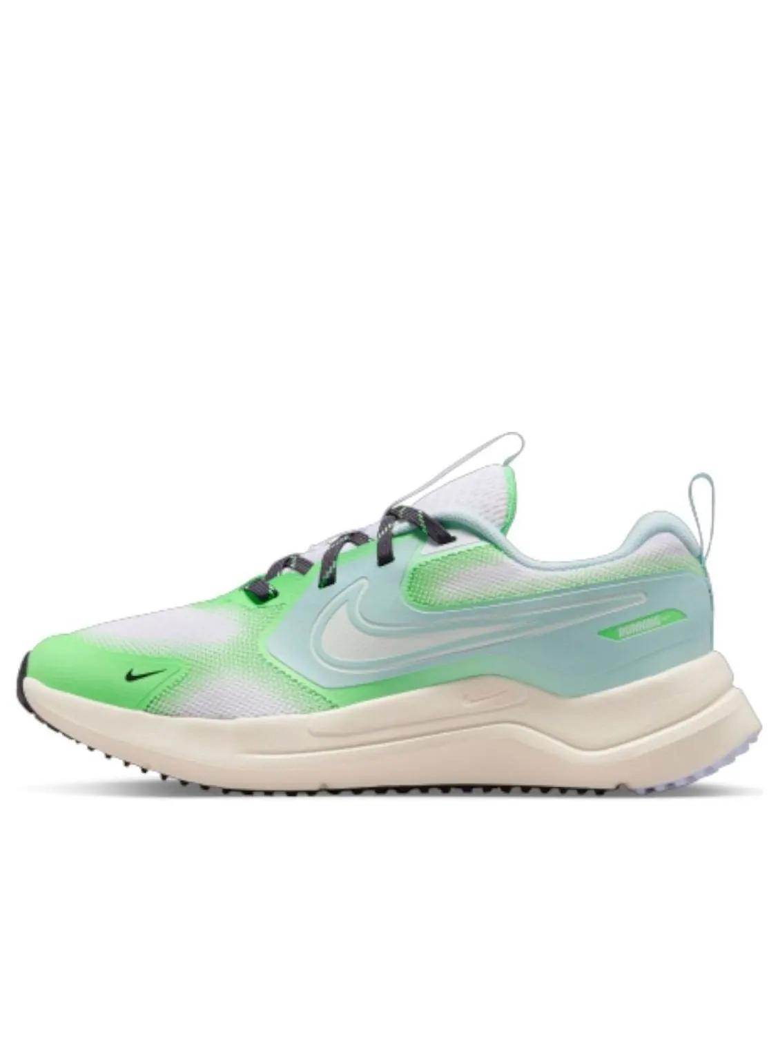 Кроссовки (GS) Nike Cosmic Runner 'White Illusion Green Glacier Blue' — изображение 1 из 5, зеленый