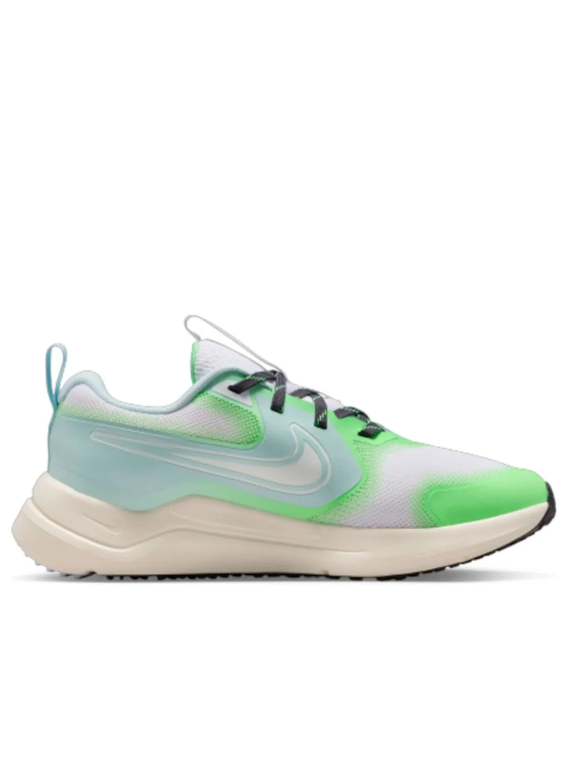 Кроссовки (GS) Nike Cosmic Runner 'White Illusion Green Glacier Blue' — изображение 2 из 5, зеленый