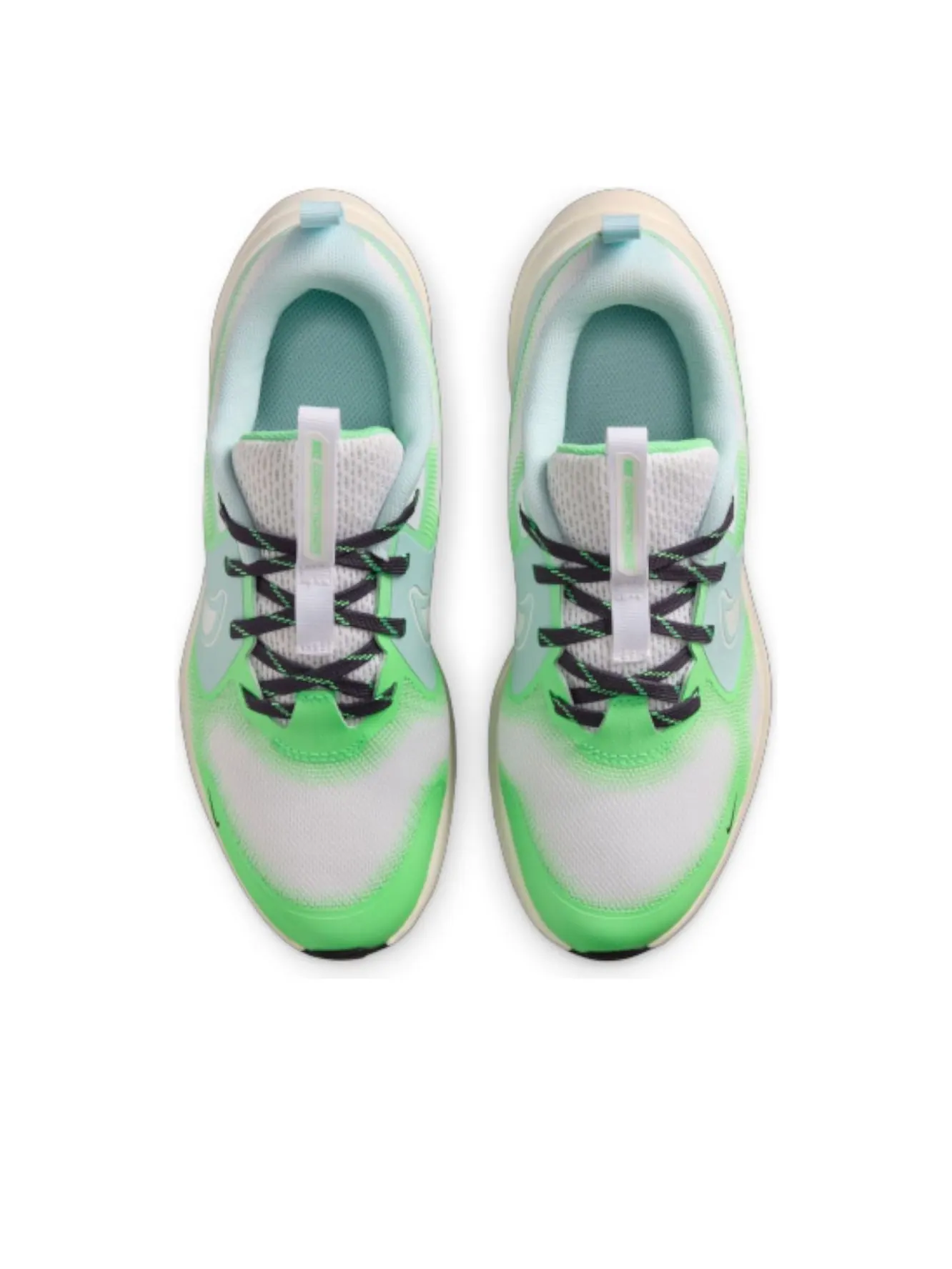 Кроссовки (GS) Nike Cosmic Runner 'White Illusion Green Glacier Blue' — изображение 3 из 5, зеленый