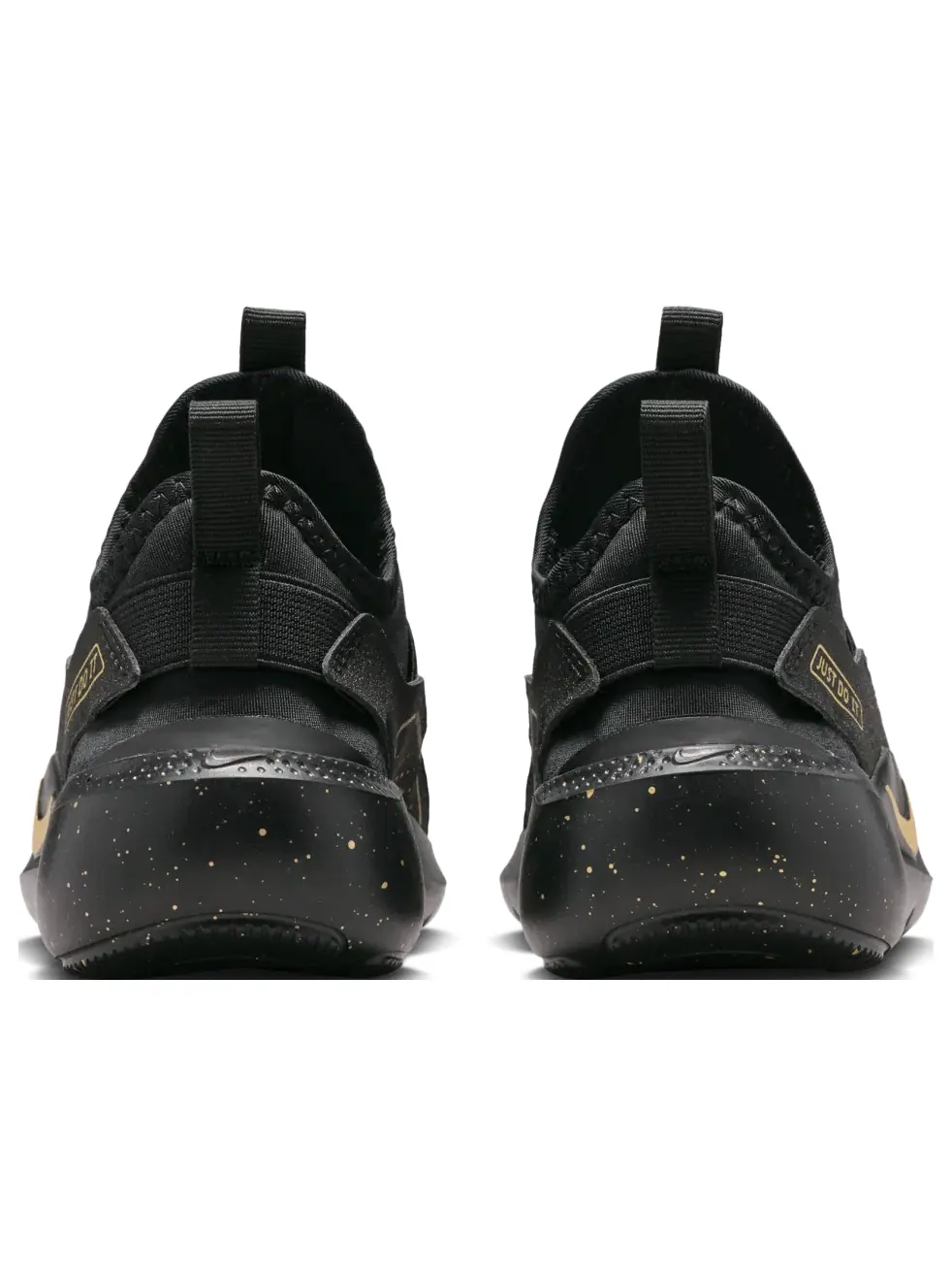 Кроссовки (PS) Nike Flex Runner 4 'Black Metallic Gold' — изображение 3 из 6, черный