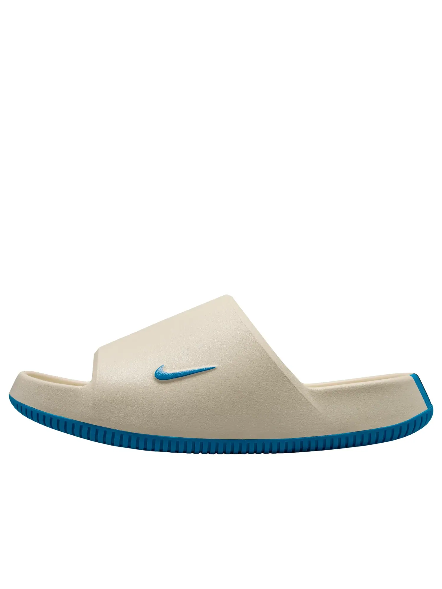 Шлепанцы Nike Calm Slides 'Carolina Panthers' IM7299-100 — изображение 1 из 6, бежевый