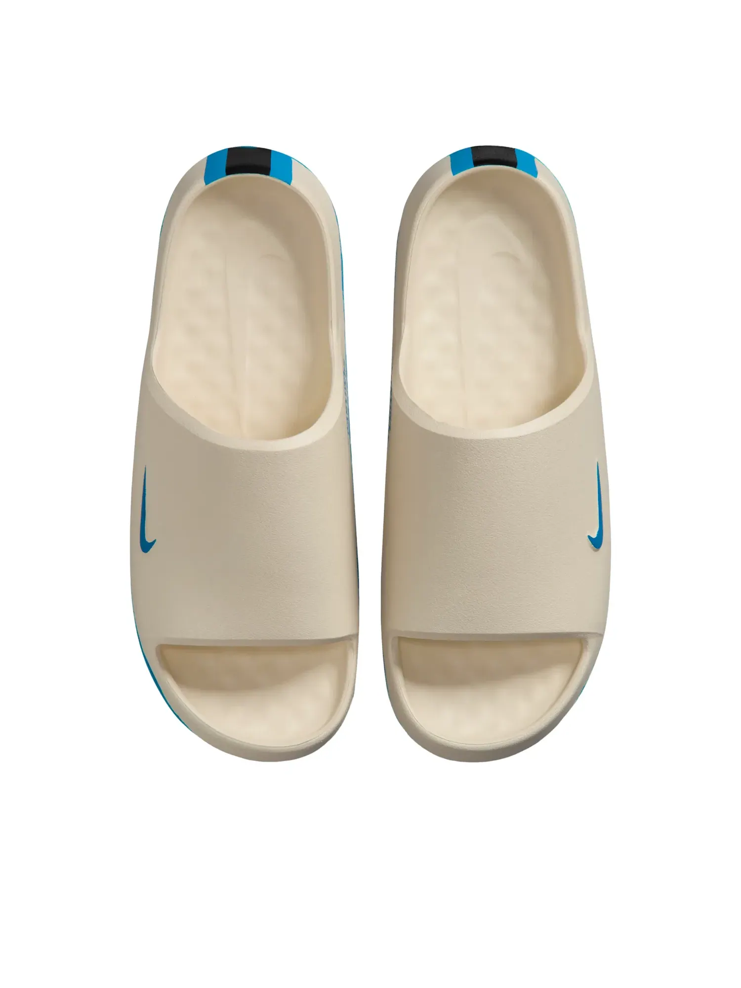 Шлепанцы Nike Calm Slides 'Carolina Panthers' IM7299-100 — изображение 3 из 6, бежевый