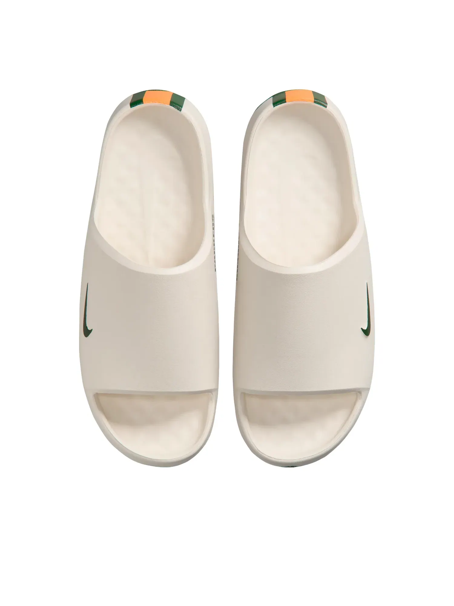 Шлепанцы Nike Calm NFL 'Green Bay Packers' IM7306-100 — изображение 3 из 6, белый