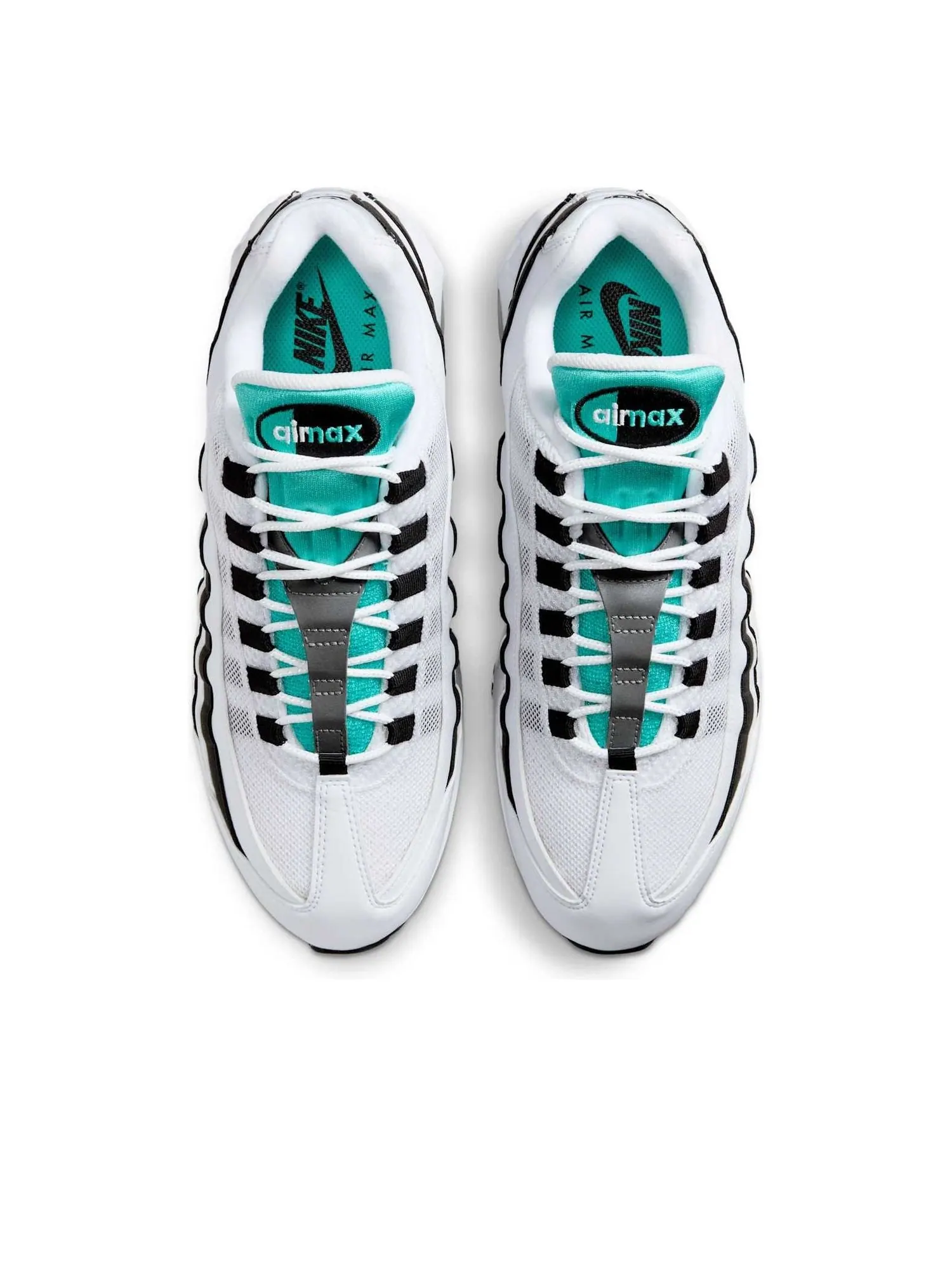 Кроссовки Nike Air Max 95 OG 'Black Border' — изображение 2 из 6, белый
