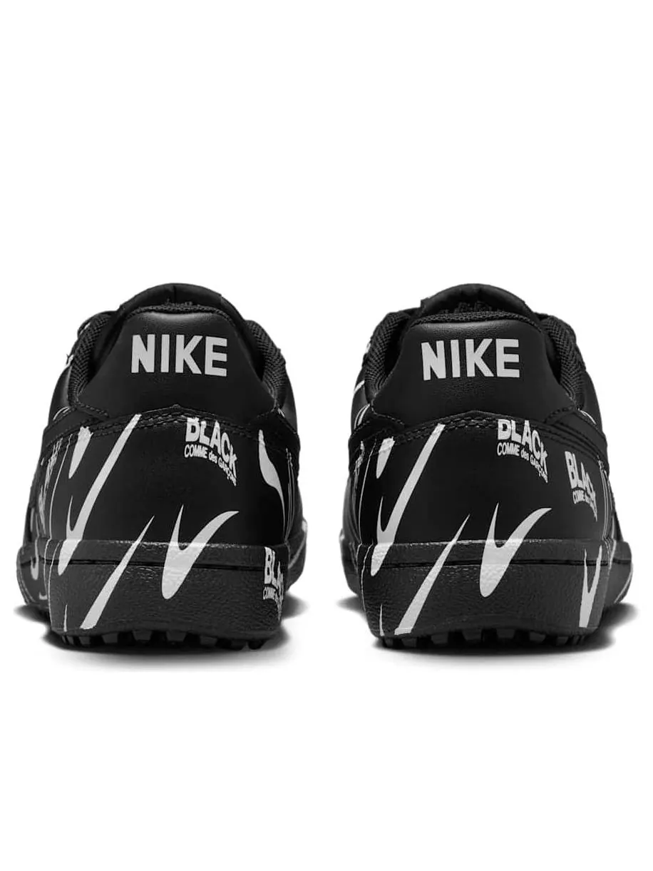 Кроссовки (WMNS) Nike x Comme des Garons Field General '82 'Black White All-Over Print' — изображение 3 из 6, черный