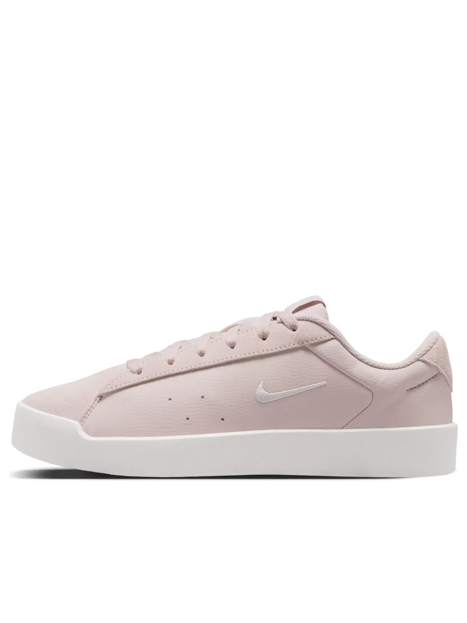 Женские кроссовки с кожаным верхом Nike Court Heritage — изображение 1 из 7, розовый