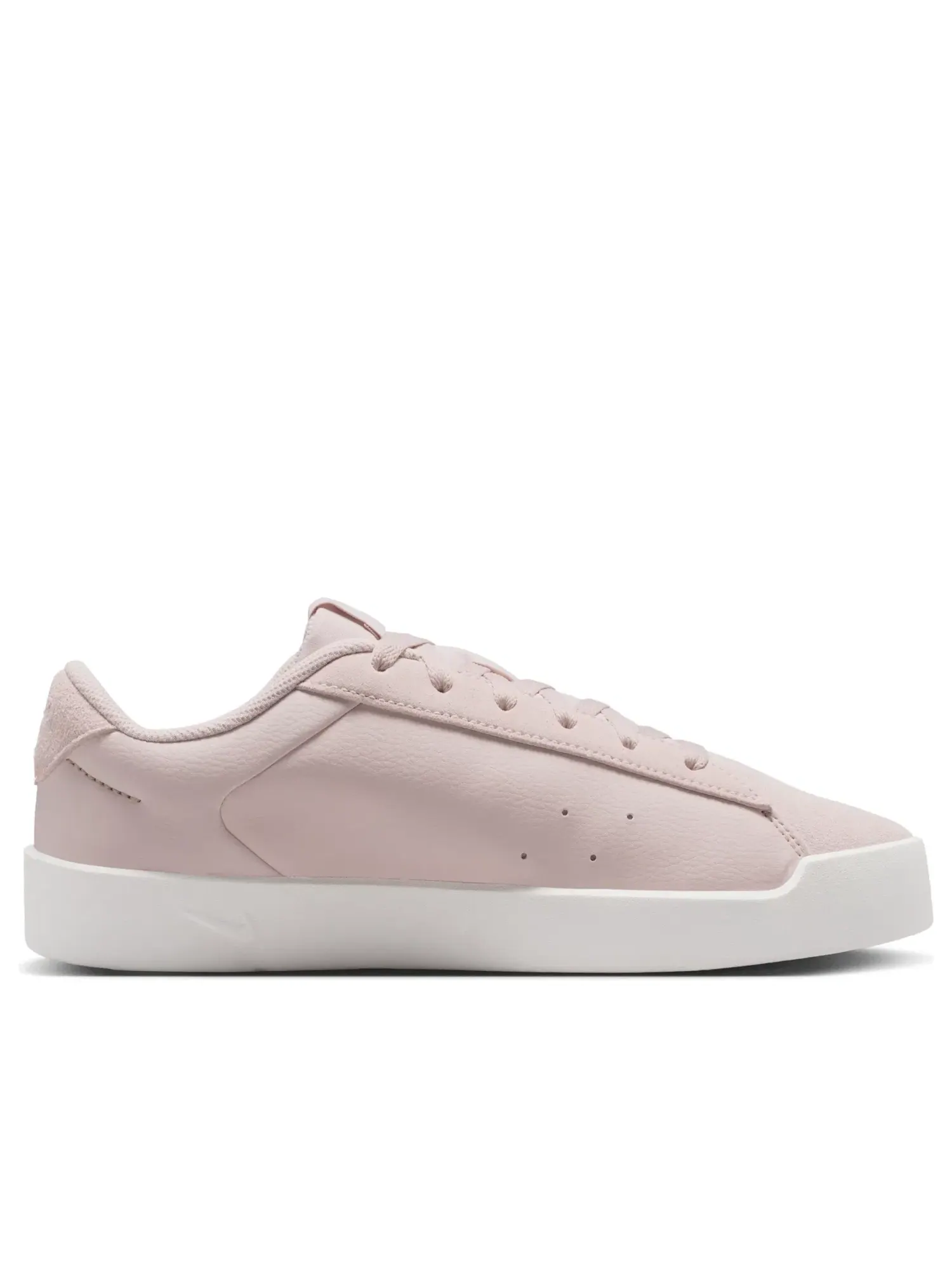 Женские кроссовки с кожаным верхом Nike Court Heritage — изображение 2 из 7, розовый