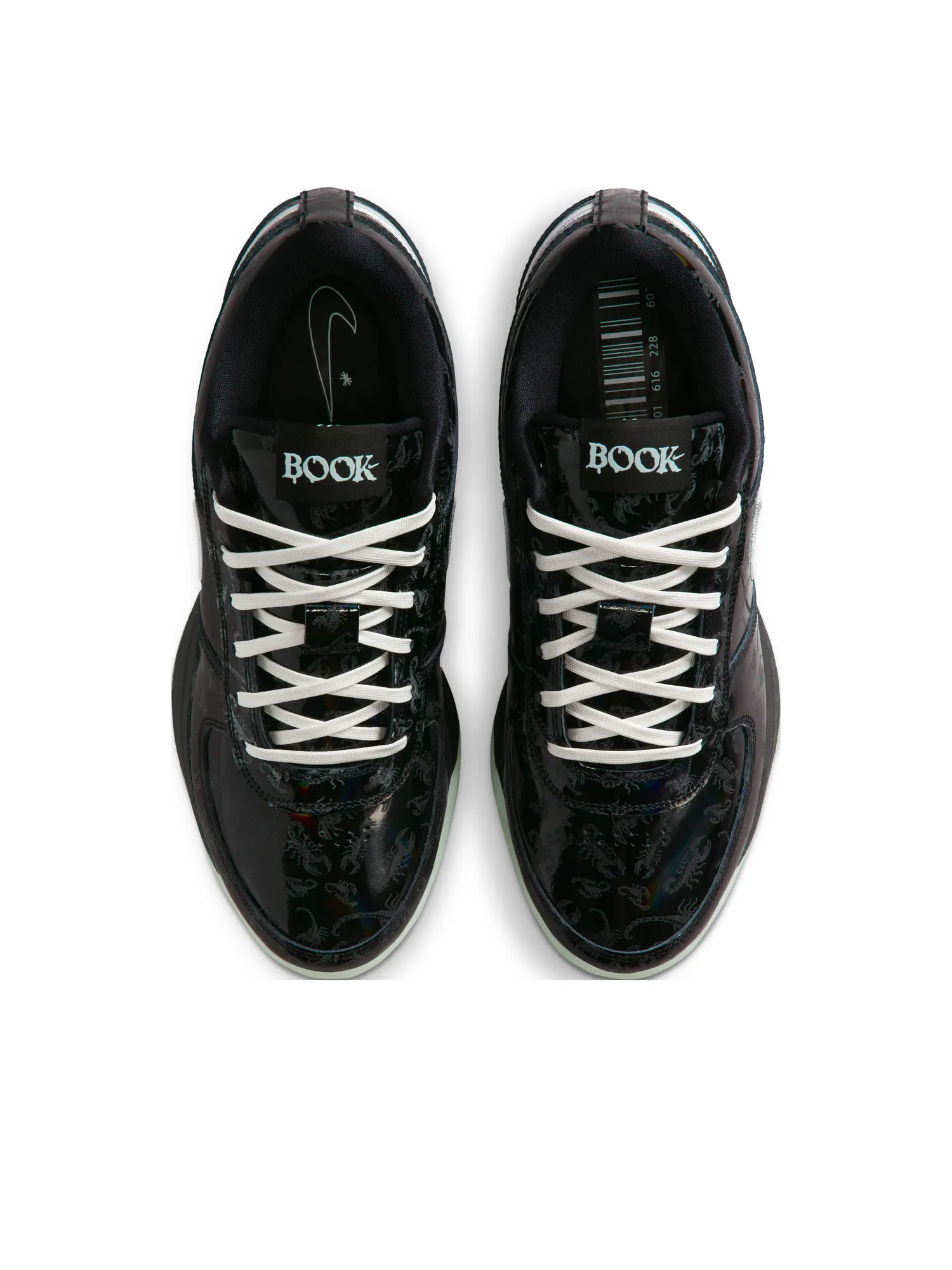 Кроссовки Nike Book 1 'Scorpion' — изображение 2 из 6, черный/белый