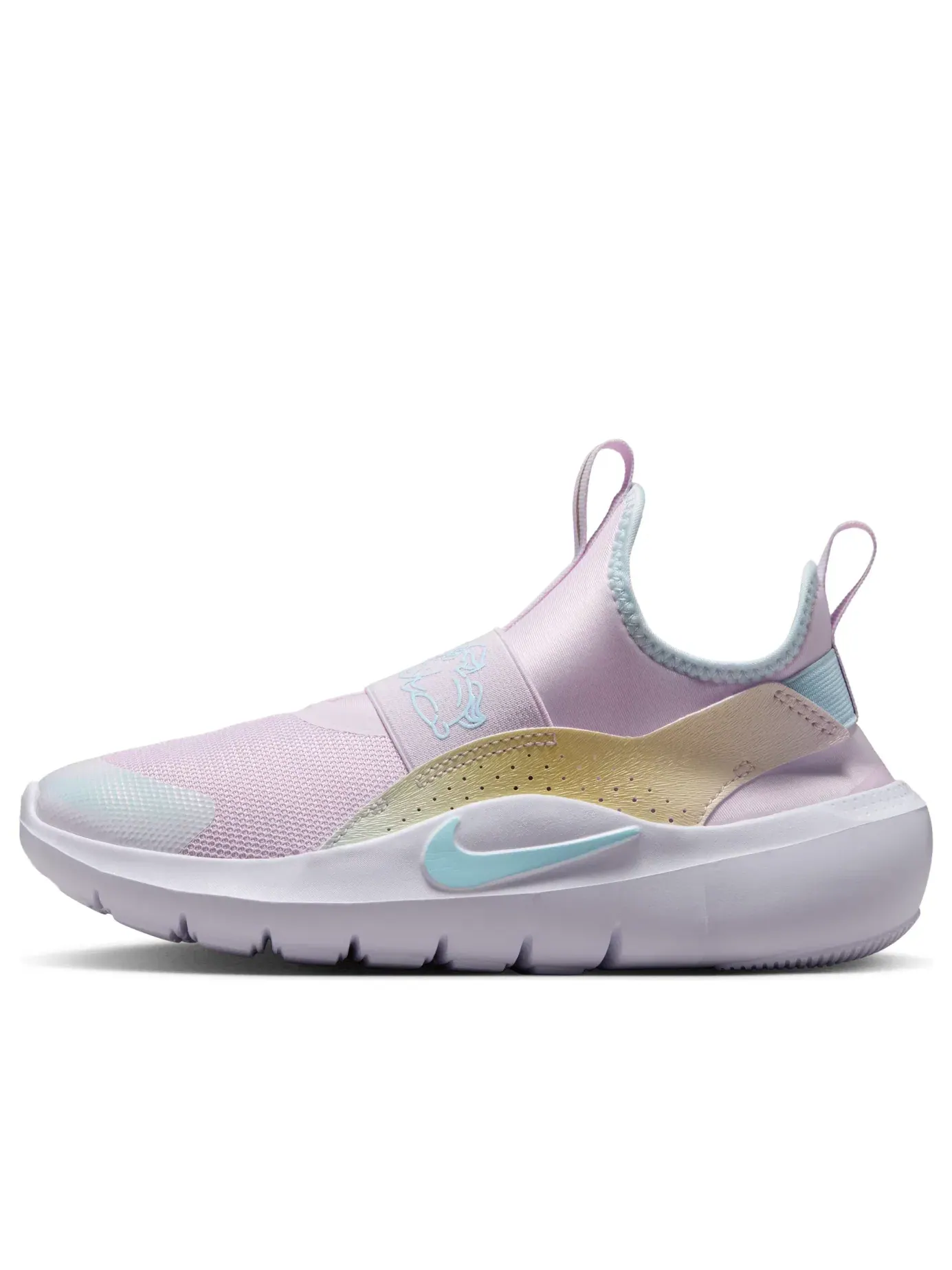Детские кроссовки для бега с сетчатым верхом Flex Runner 4 Nike — изображение 1 из 7, розовый