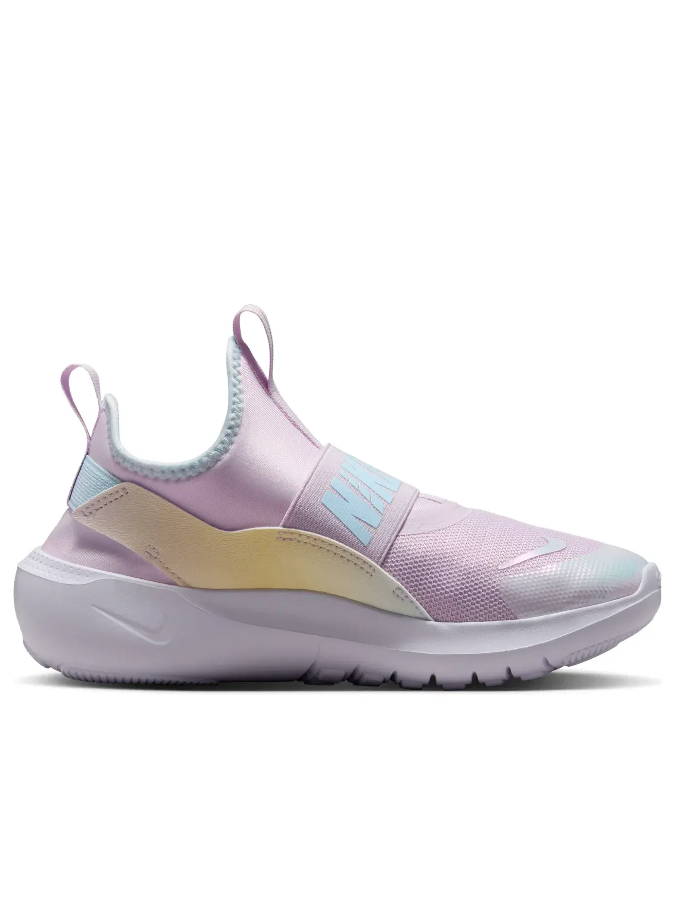 Детские кроссовки для бега с сетчатым верхом Flex Runner 4 Nike — изображение 2 из 7, розовый