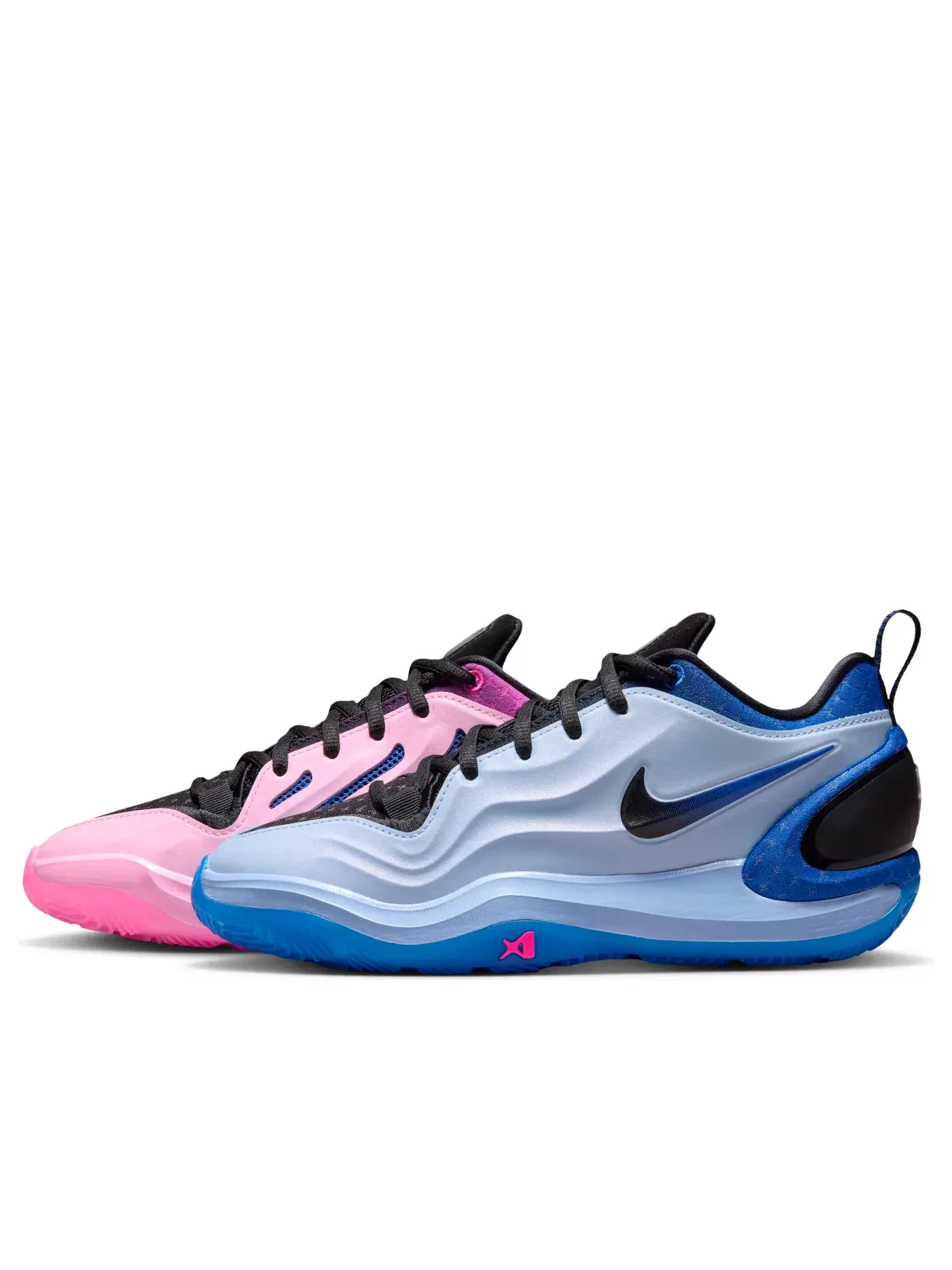 Детские кроссовки для баскетбола с шнуровкой Nike A'Two — изображение 1 из 6, мульти
