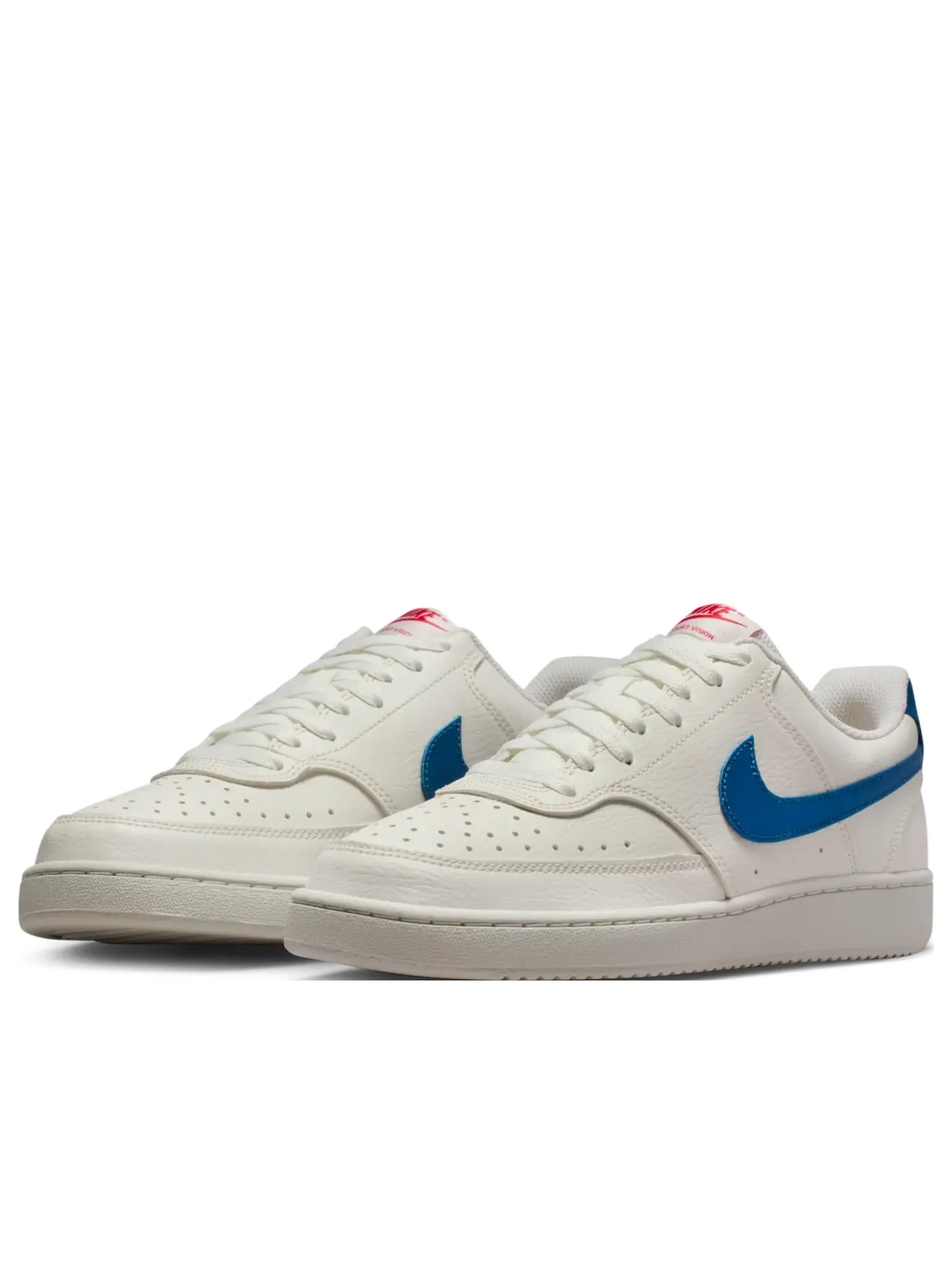 Кроссовки (WMNS) Nike Court Vision Low 'Sail Industrial Blue' — изображение 2 из 7, белый