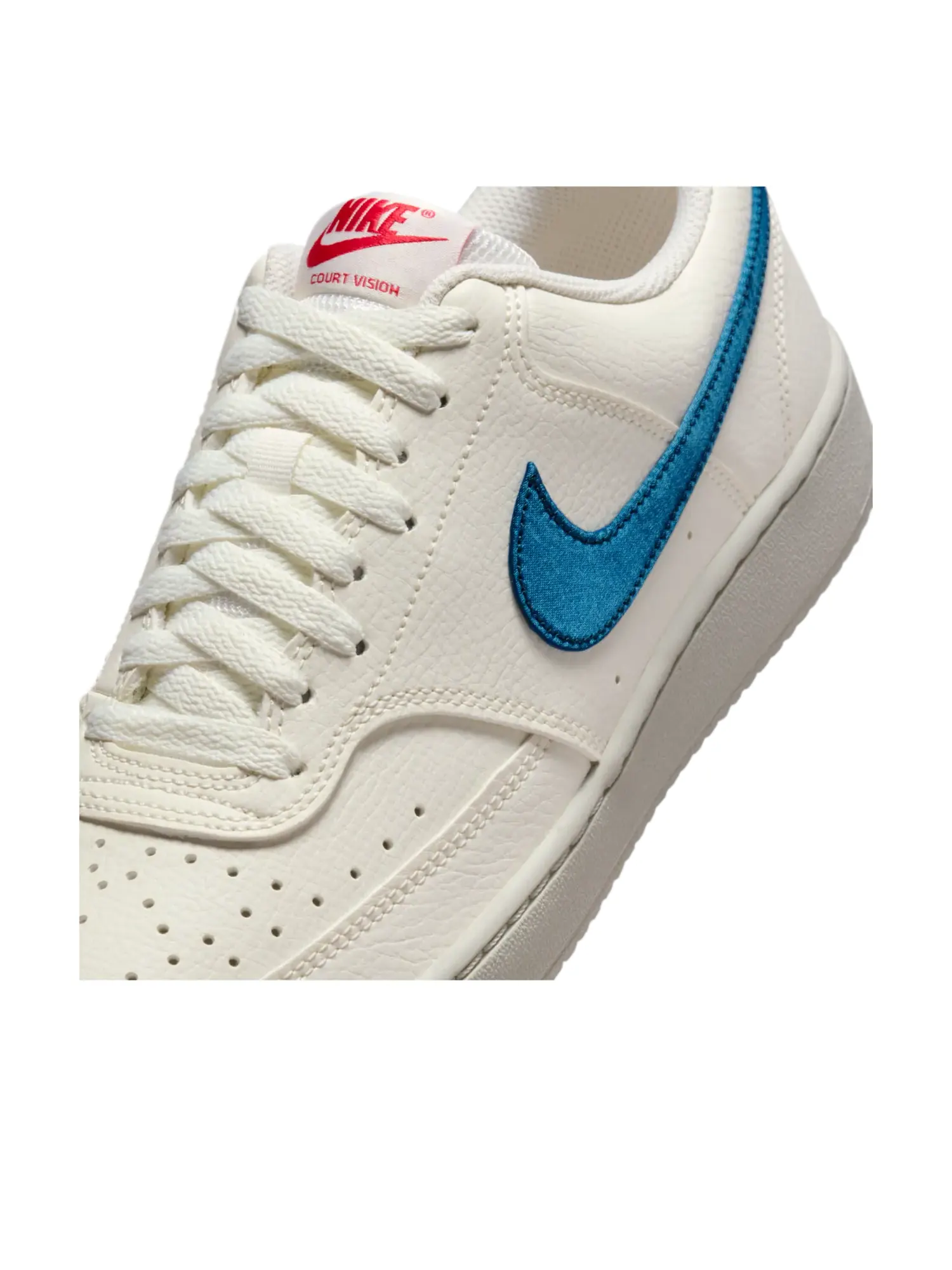 Кроссовки (WMNS) Nike Court Vision Low 'Sail Industrial Blue' — изображение 3 из 7, белый