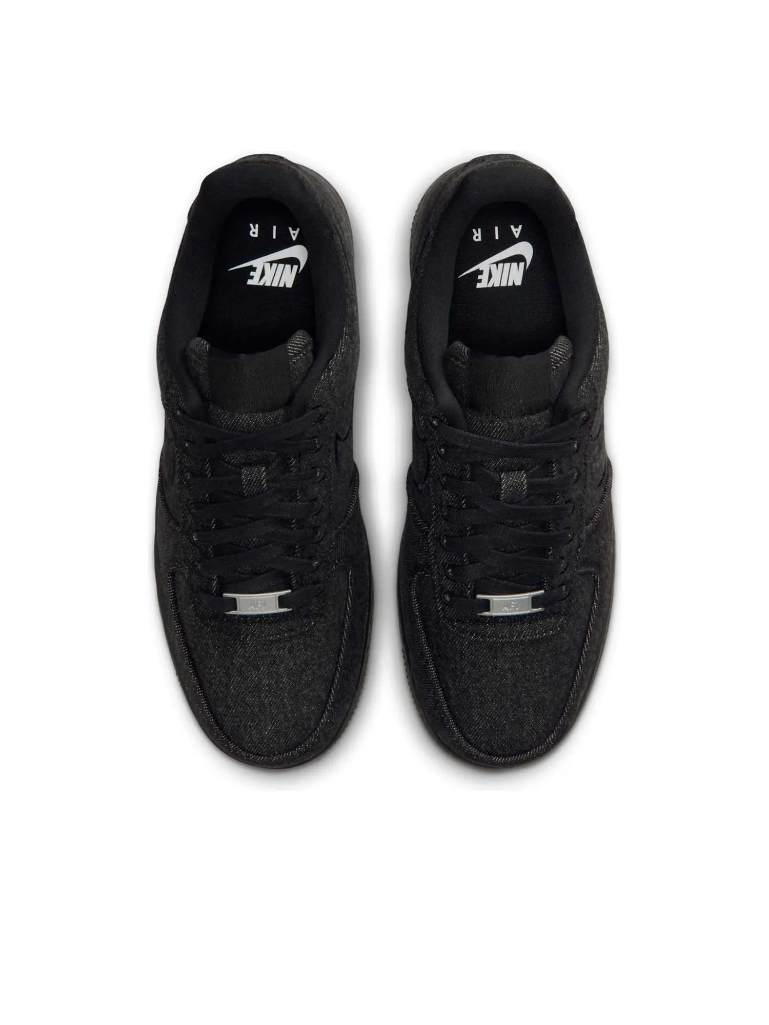 Кроссовки (WMNS) Nike Air Force 1 Low 'Black Denim' — изображение 2 из 6, черный