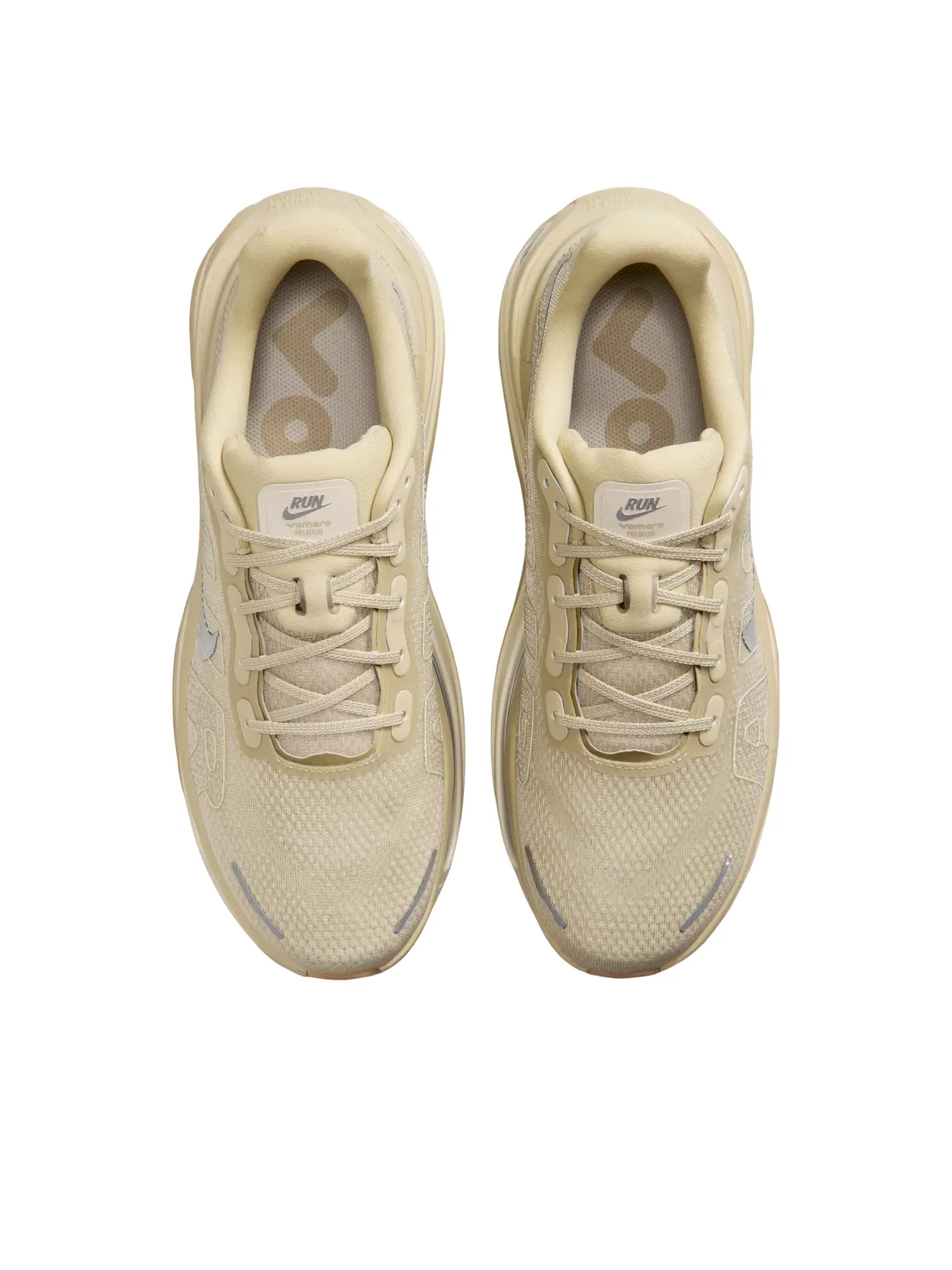 Мужские кроссовки для бега с шнуровкой Air Zoom Vomero Premium Nike — изображение 3 из 7, бежевый