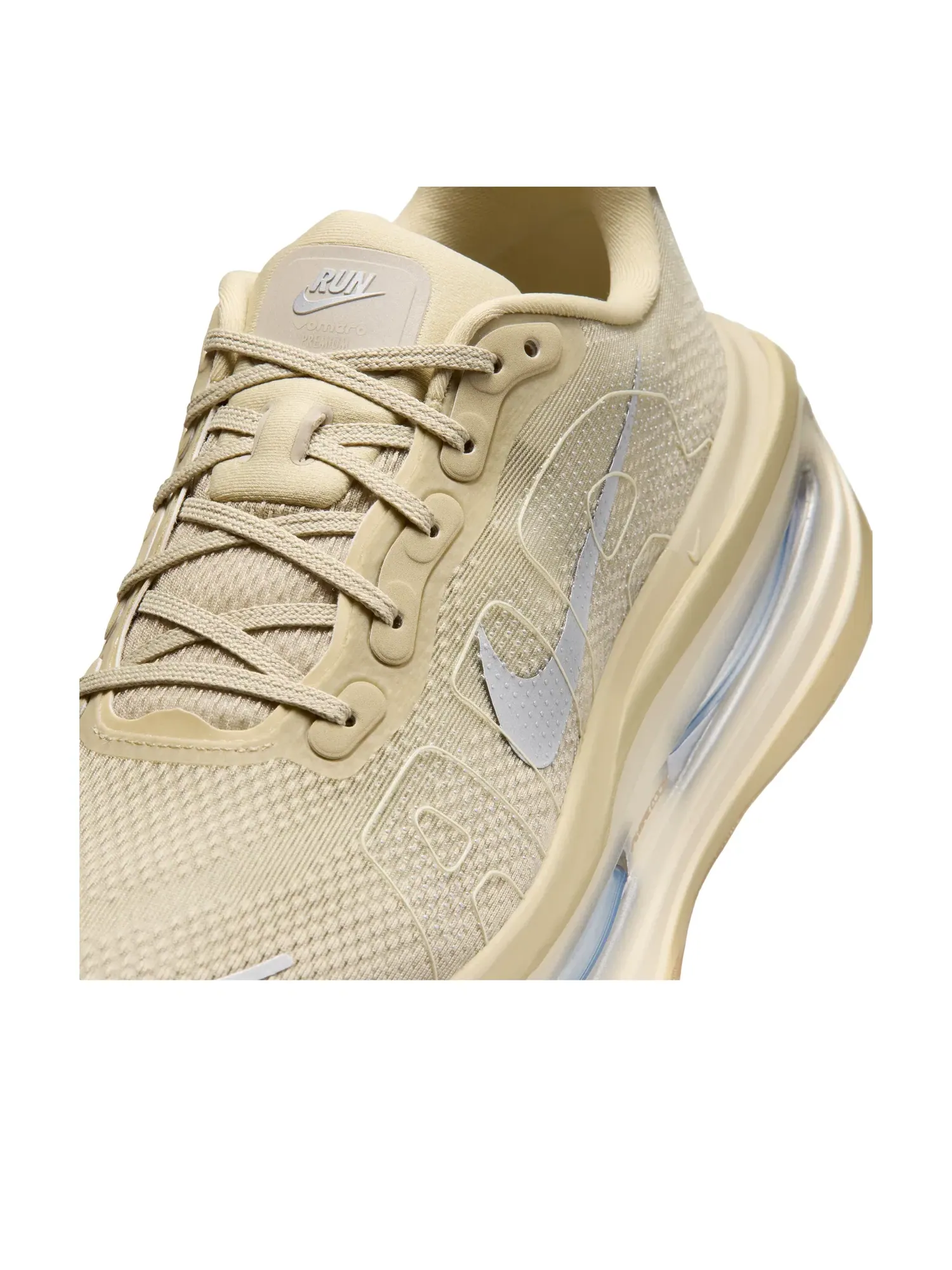Мужские кроссовки для бега с шнуровкой Air Zoom Vomero Premium Nike — изображение 6 из 7, бежевый