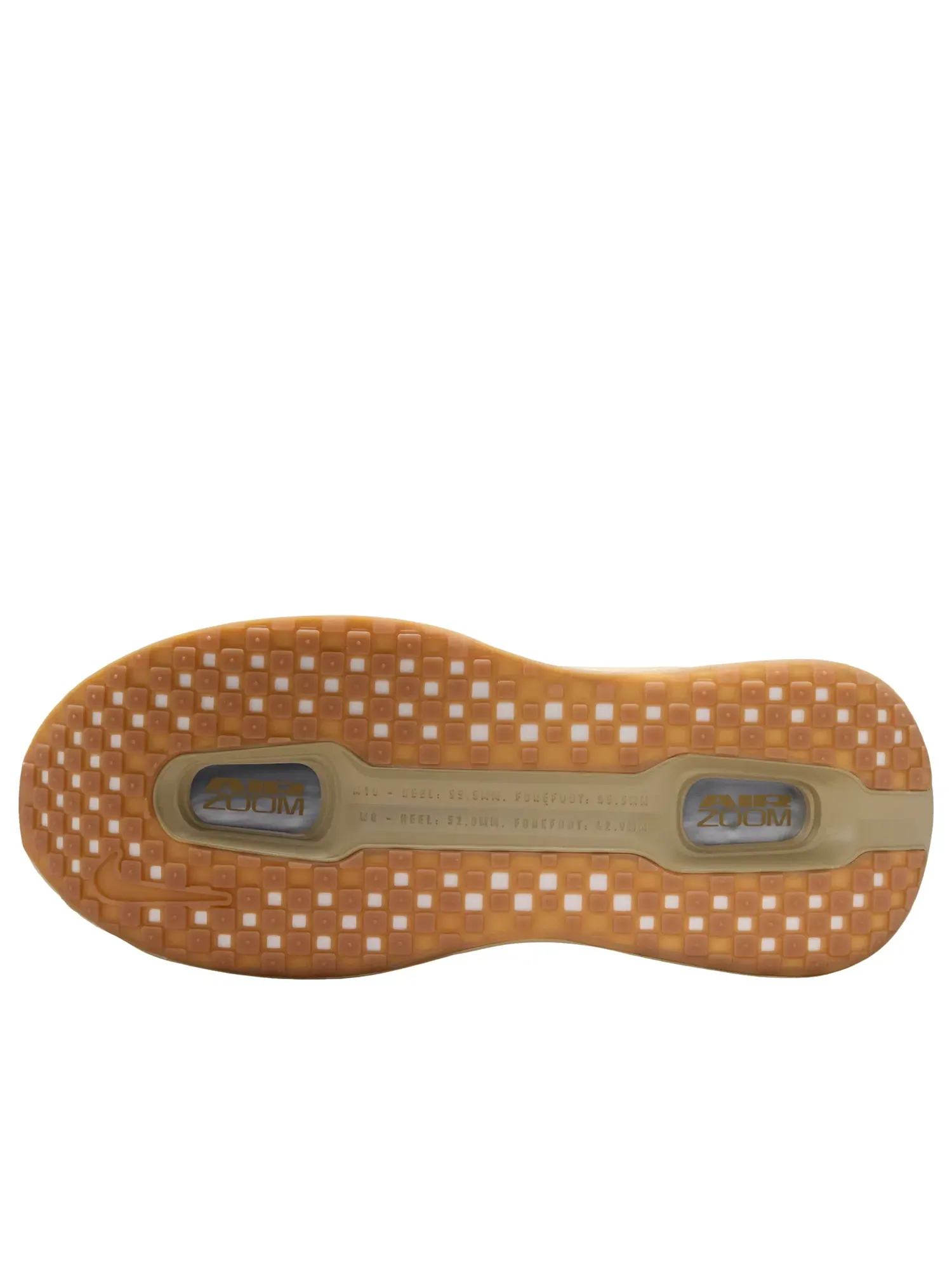 Мужские кроссовки для бега с шнуровкой Air Zoom Vomero Premium Nike — изображение 7 из 7, бежевый