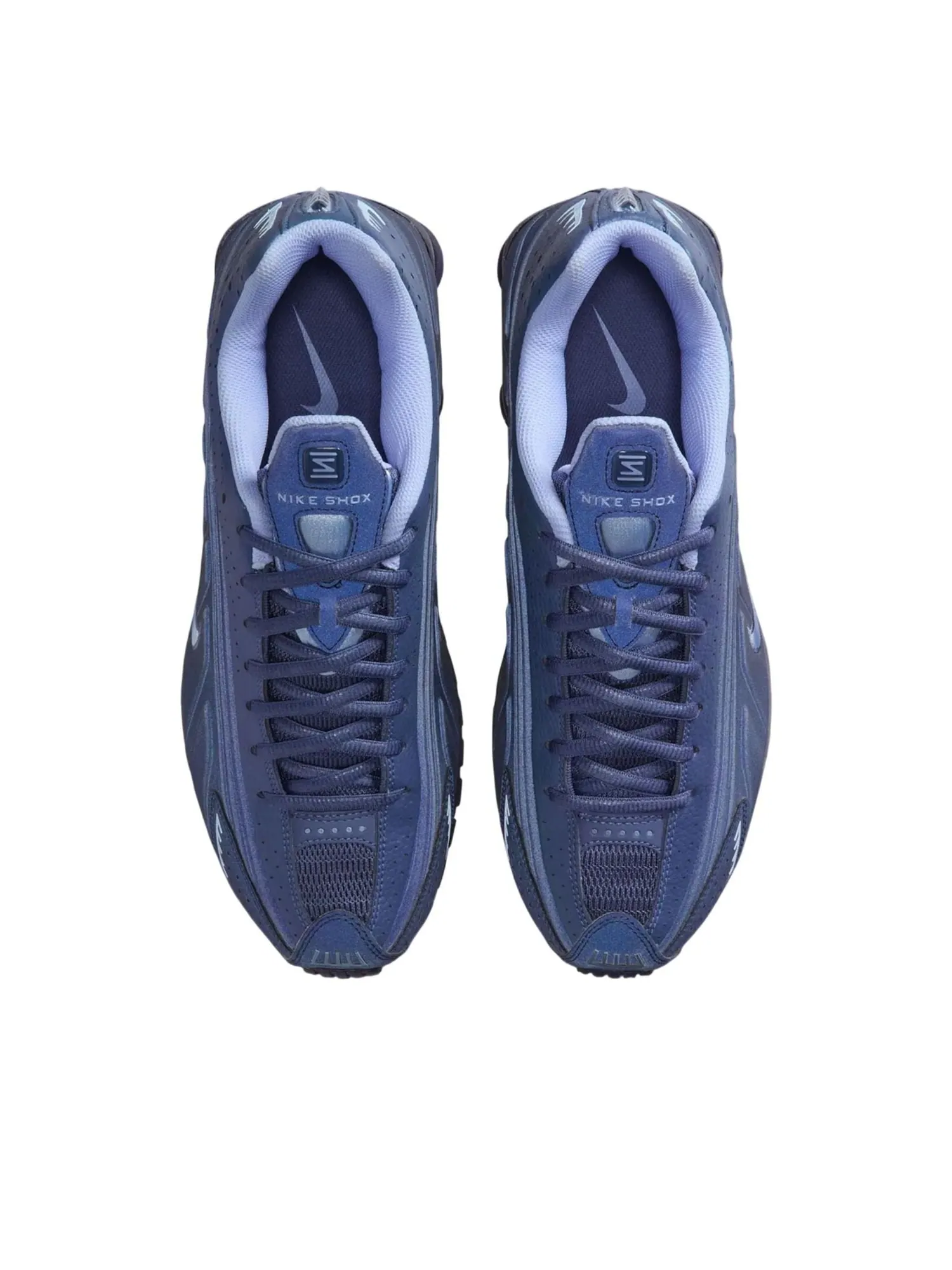 Кроссовки Nike Shox R4 'Obsidian Diffused Blue' — изображение 4 из 5, синий