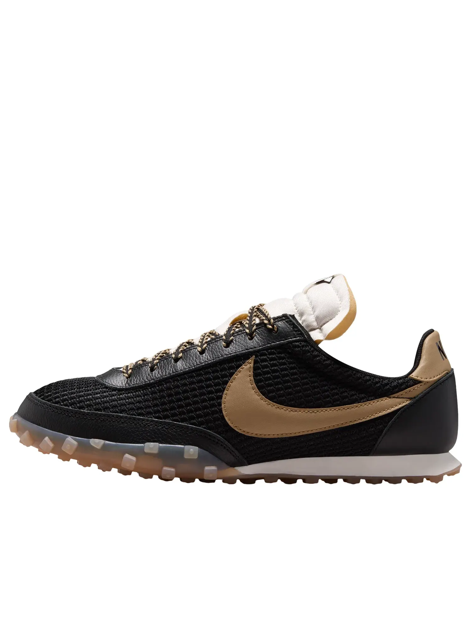 Мужские кроссовки для бега с шнуровкой Nike Waffle Racer SE — изображение 1 из 6, черный