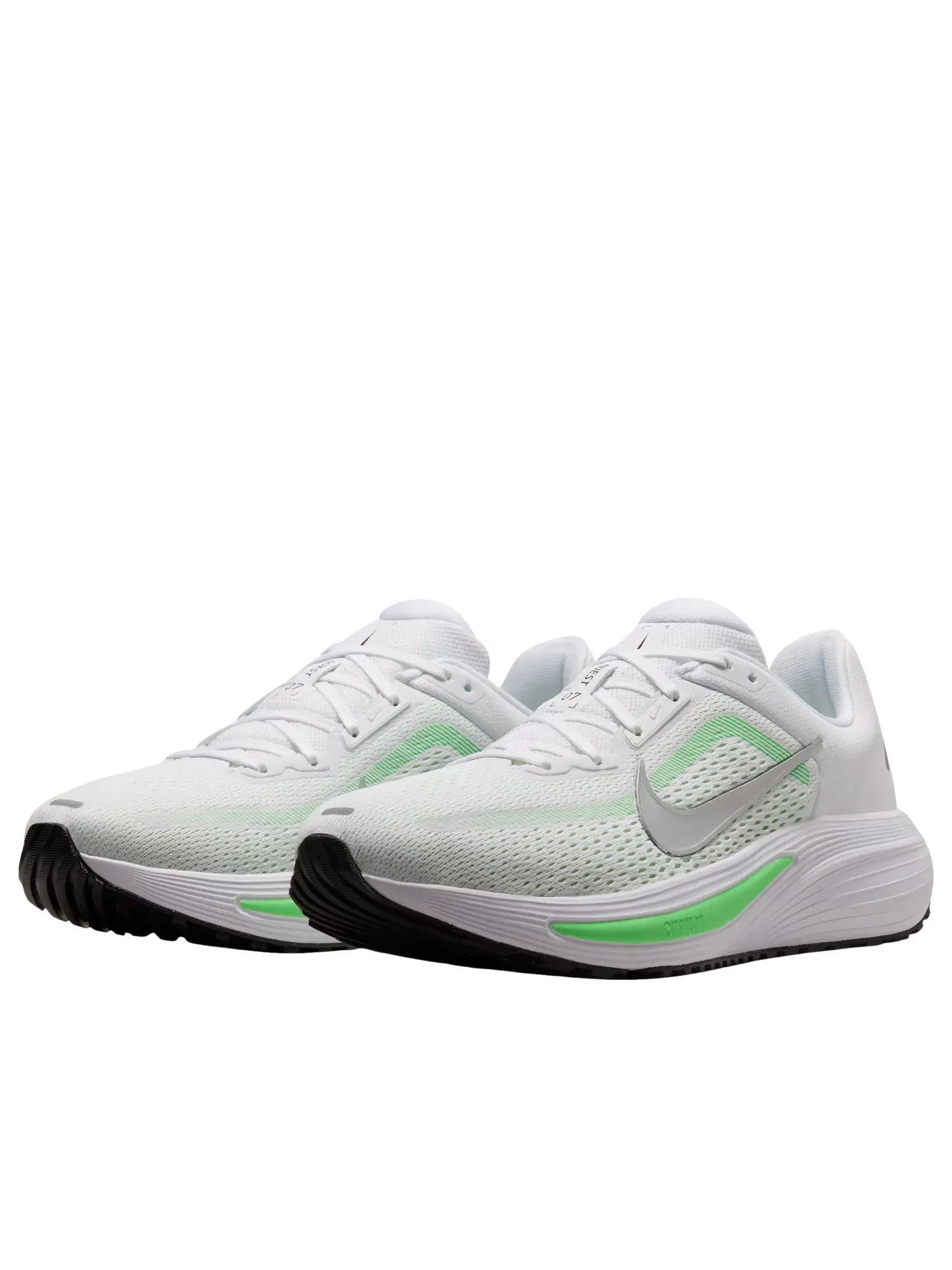 Женские кроссовки для бега с шнуровкой Nike Quest 7 White Illusion Green — изображение 5 из 7, белый