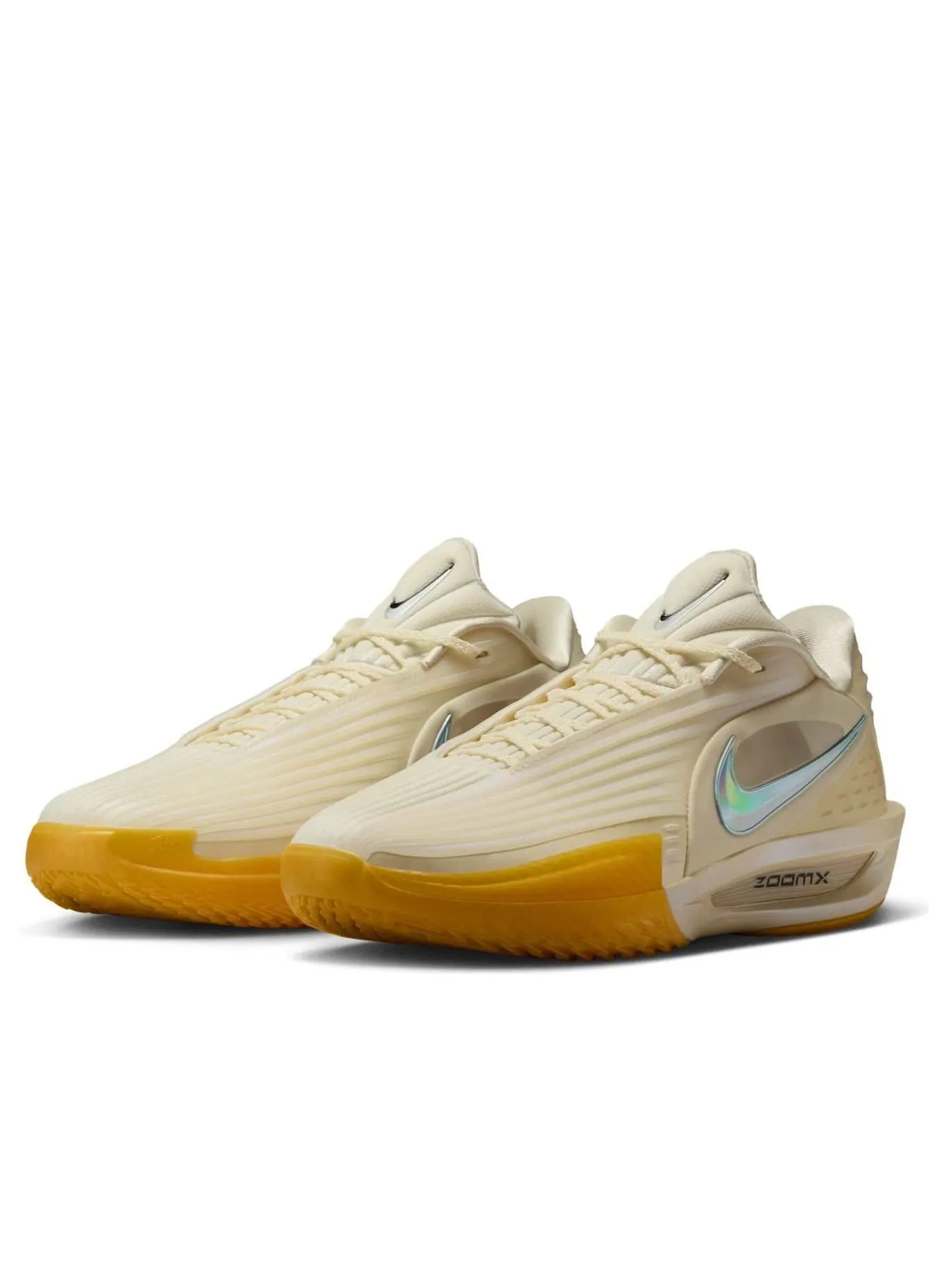 Кроссовки Nike Air Zoom G.T. Cut 3 Turbo EP 'Coconut Milk Chrome Amarillo' — изображение 4 из 6, желтый