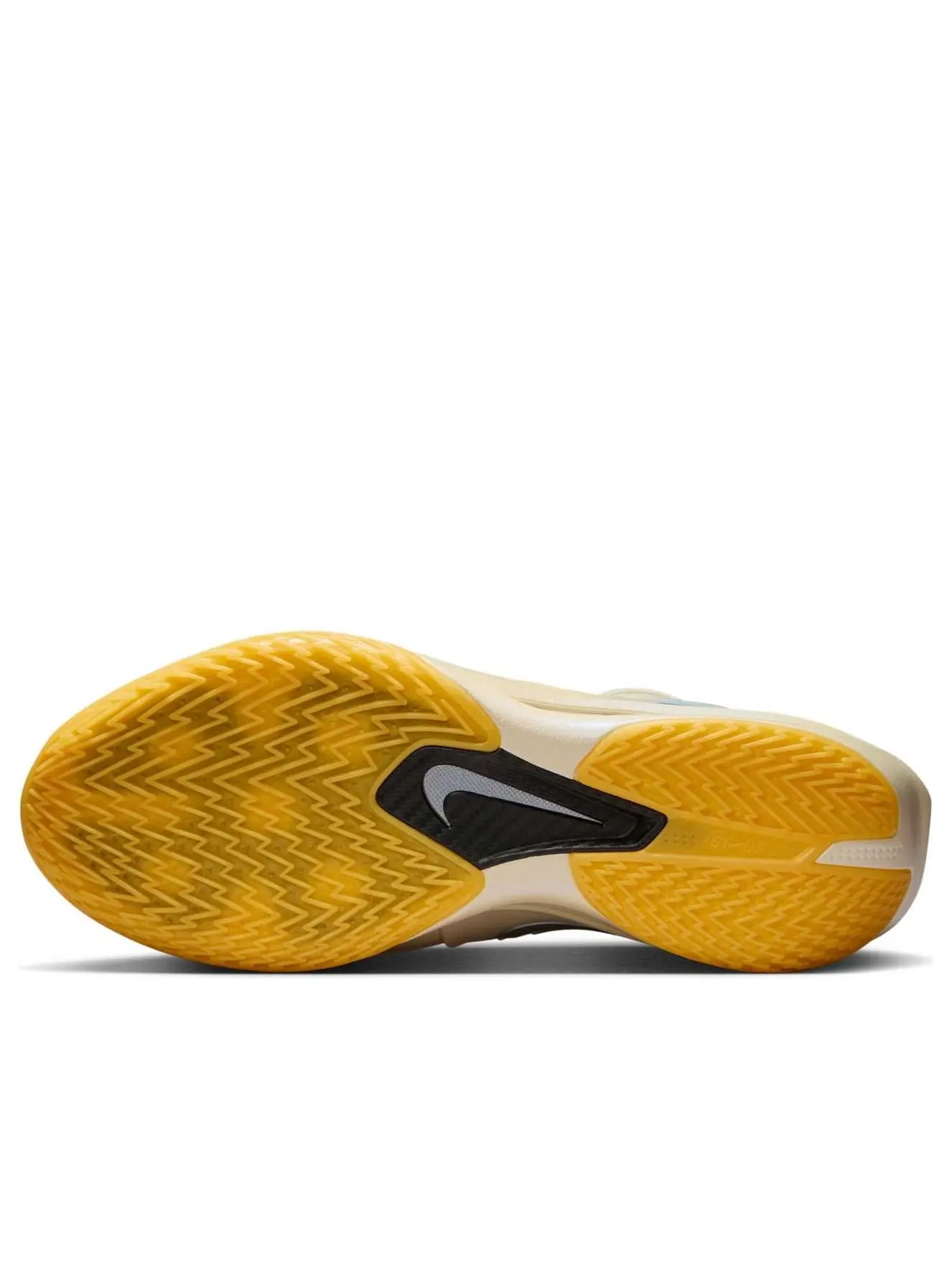 Кроссовки Nike Air Zoom G.T. Cut 3 Turbo EP 'Coconut Milk Chrome Amarillo' — изображение 5 из 6, желтый
