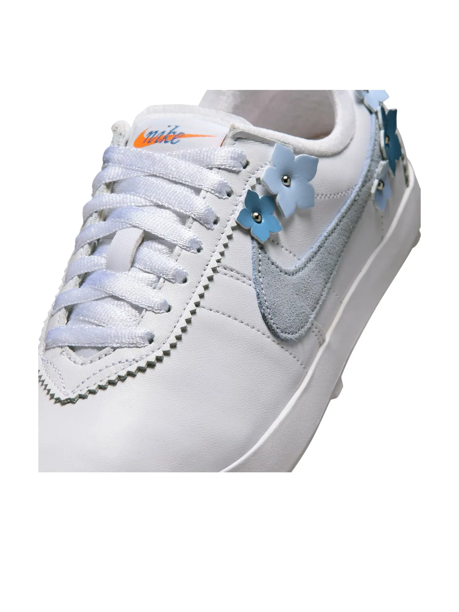Женские кроссовки с кожаным верхом Astro Grabber Nike — изображение 6 из 7, белый