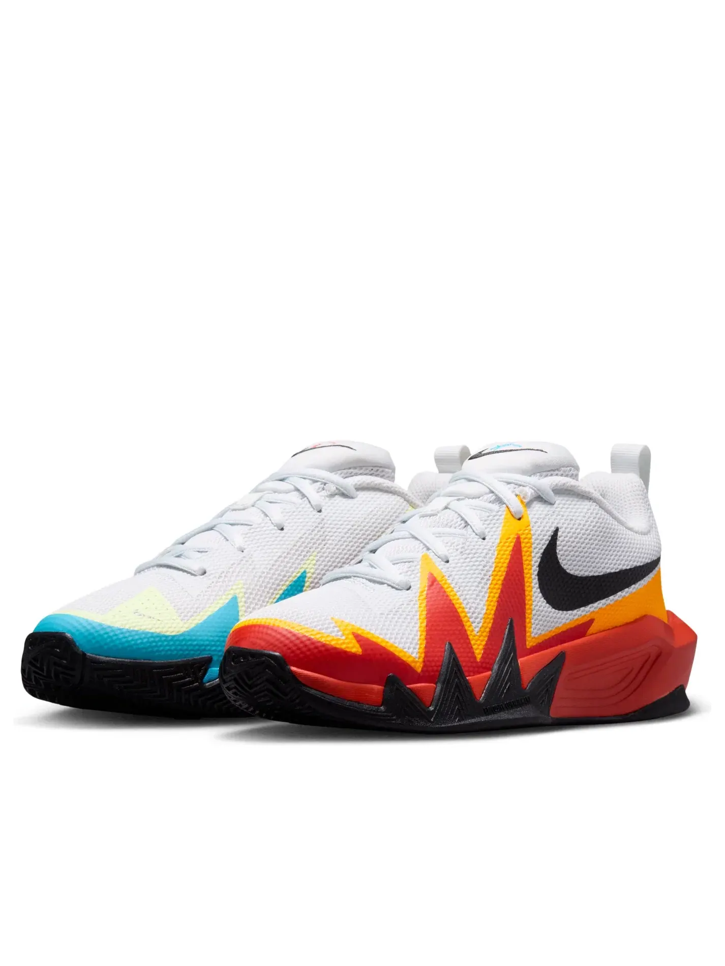 Детские кроссовки для баскетбола с шнуровкой S.T. Dynamite Nike — изображение 3 из 8, мульти