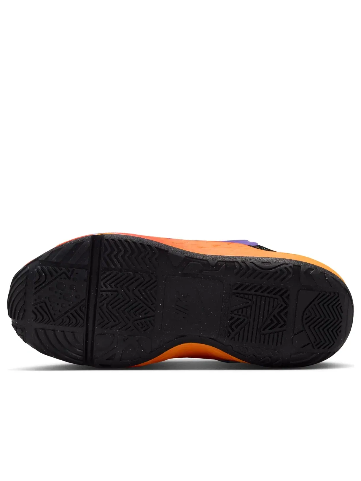 Детские кроссовки с шнуровкой Team Hustle D Nike — изображение 5 из 6, черный