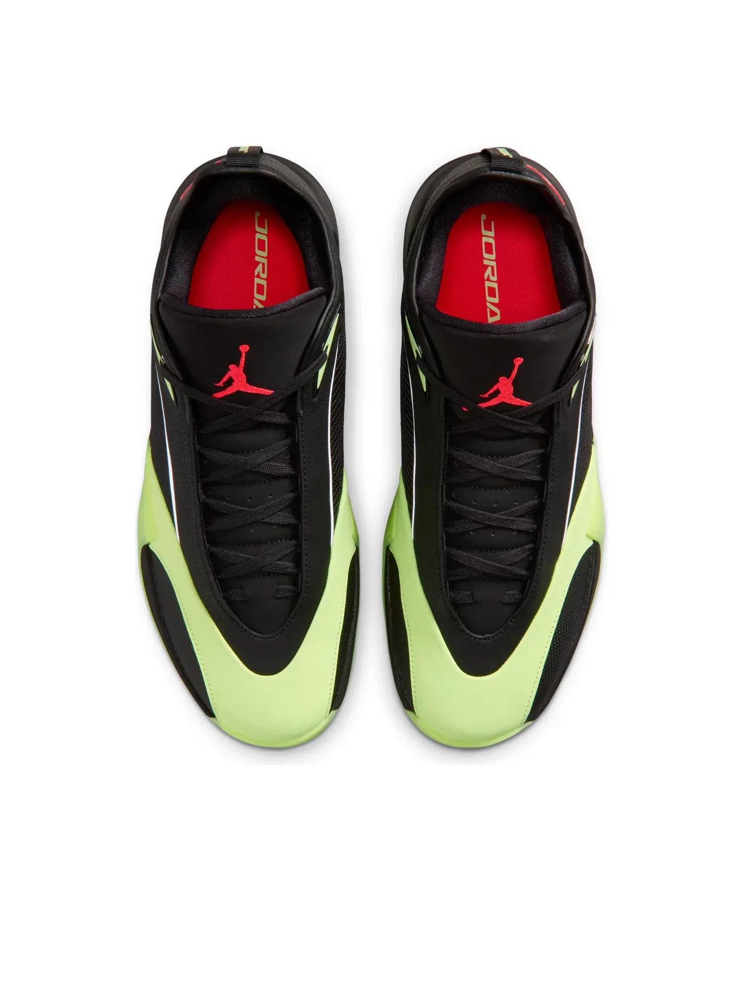 Мужские кроссовки с шнуровкой Air Jordan Triangle Black Barely Volt — изображение 3 из 7, черный